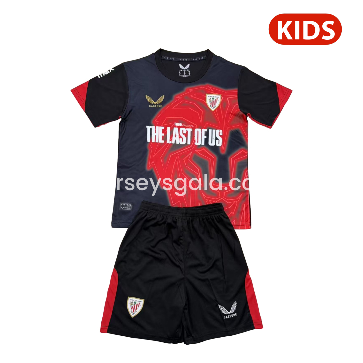 Athletic Bilbao 24-25 Pre-match The Last of Us Special Kids Kit - SOCCERDEALSHOP