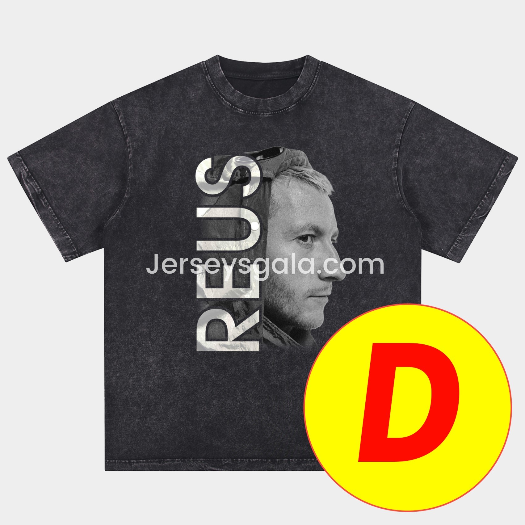 Dortmund Oversized Washed T-Shirt - SOCCERDEALSHOP