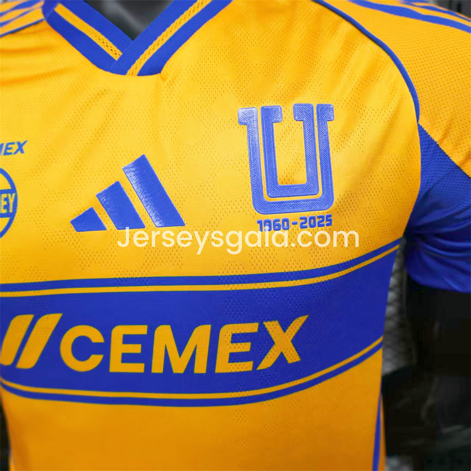 Tigres UANL 25-26 Home Jersey - Player Version - SOCCERDEALSHOP
