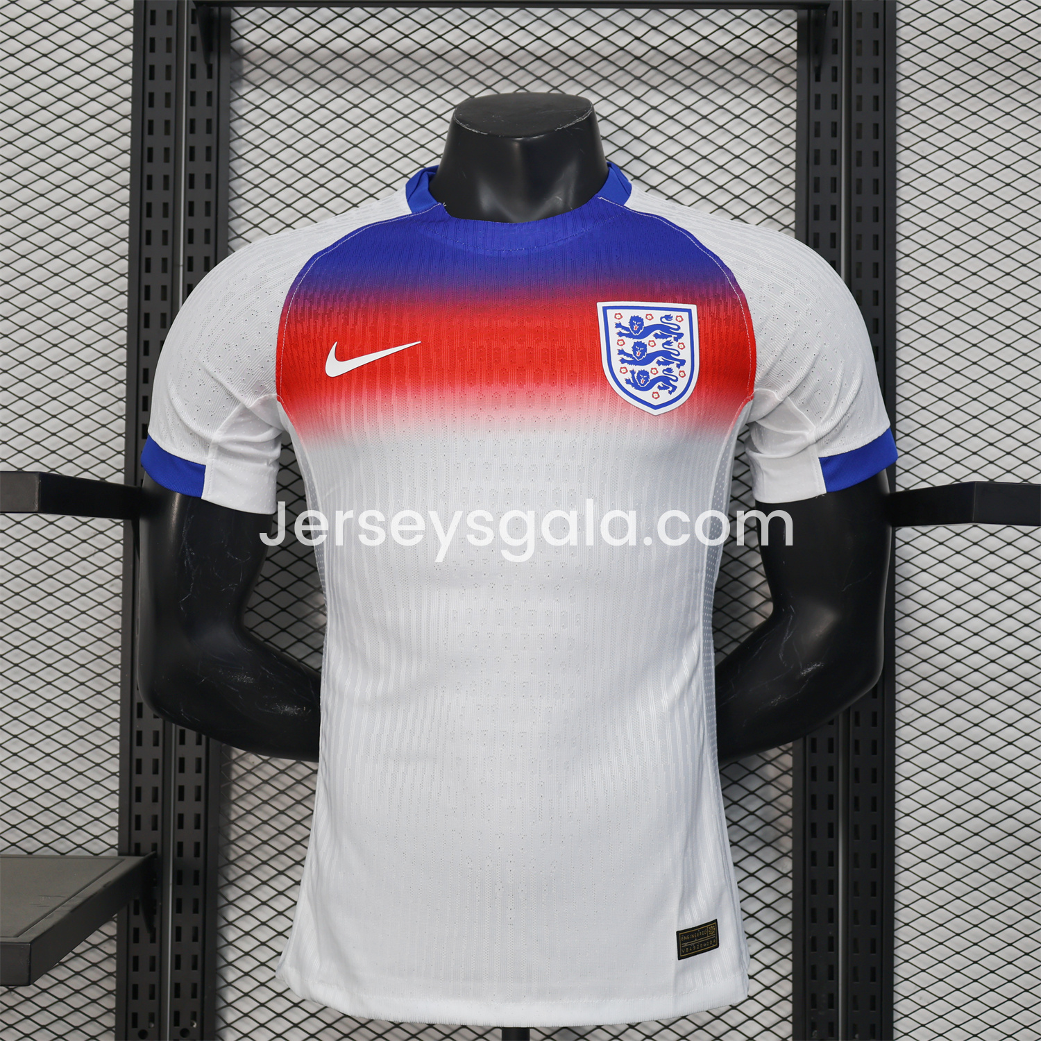 England 2025 Women's Team Home Jersey - Men's Player Version - SOCCERDEALSHOP