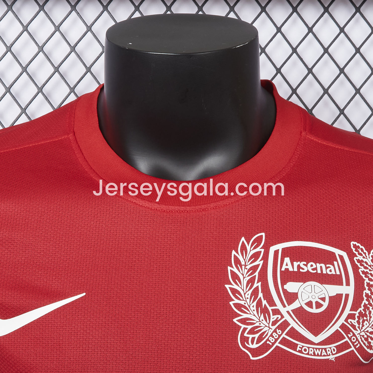 Retro Arsenal 2011-12 Home Long Sleeve Jersey - Player Version - SOCCERDEALSHOP