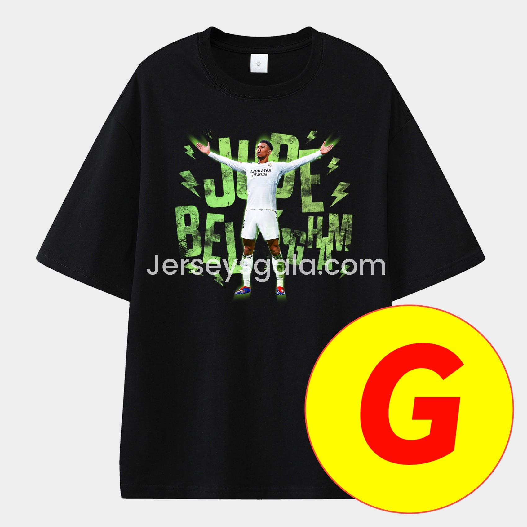 Bellingham Real Madrid England Unisex Pure Cotton T-shirt - SOCCERDEALSHOP