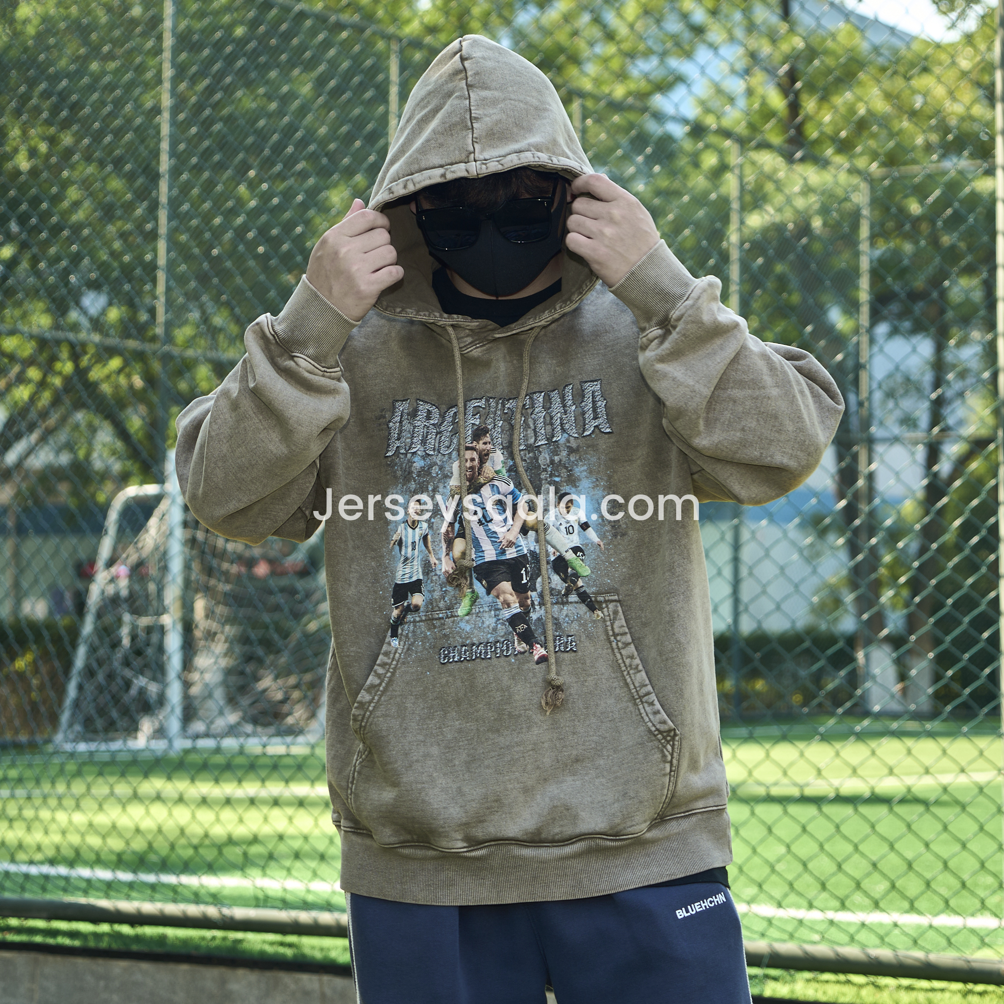 Messi GOAT Argentina B.A.R.S.A INT M.A.M Unisex Pure Cotton T-shirt - SOCCERDEALSHOP