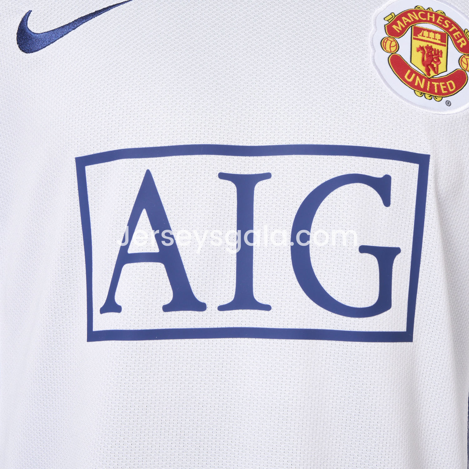Manchester United Retro 2008-09 Away Long Sleeve Jersey - Player Version - SOCCERDEALSHOP