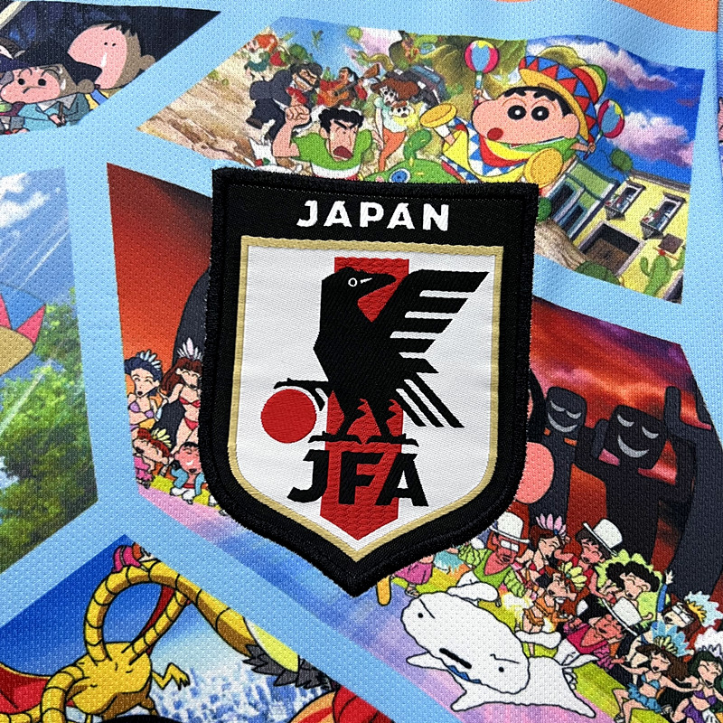Japan 23-24 Crayon Shin-chan Special Edition Jersey - Fans Version - SOCCERDEALSHOP