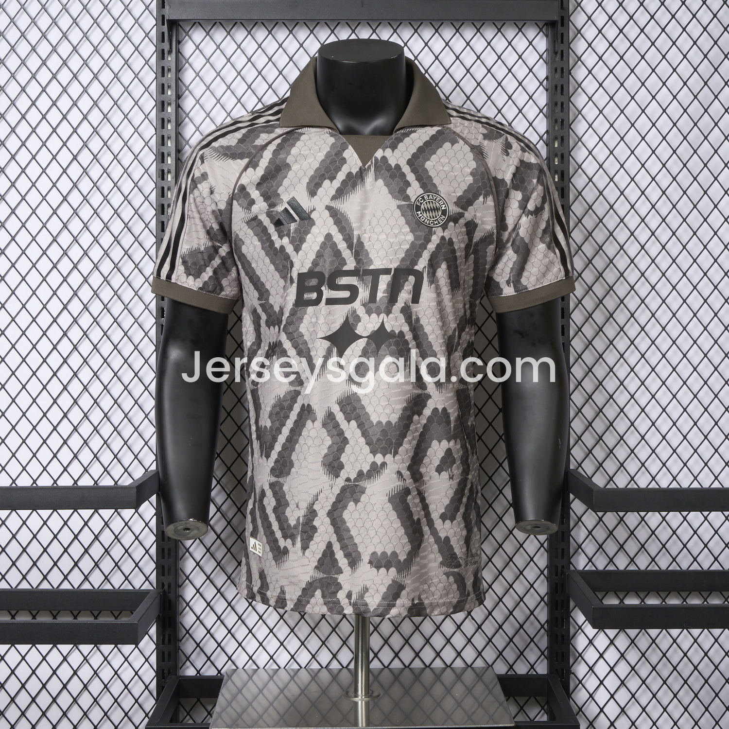 Bayern Munich x BSTN 25-26 Brown Special Edition Jersey - Player Version - SOCCERDEALSHOP