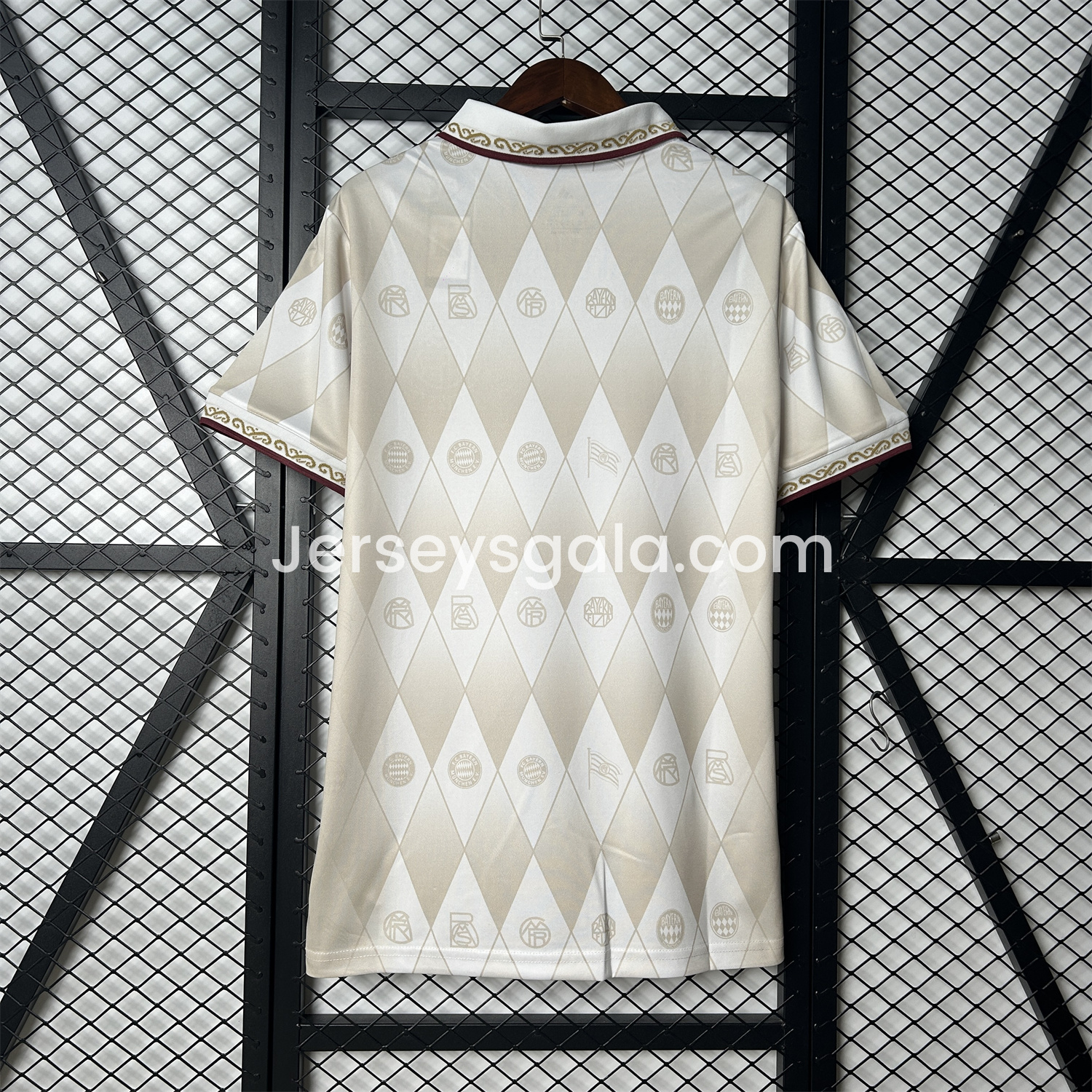 Bayern Munich 2025 125th Anniversary Diamond Pattern Special Edition Jersey - Fans Version - SOCCERDEALSHOP