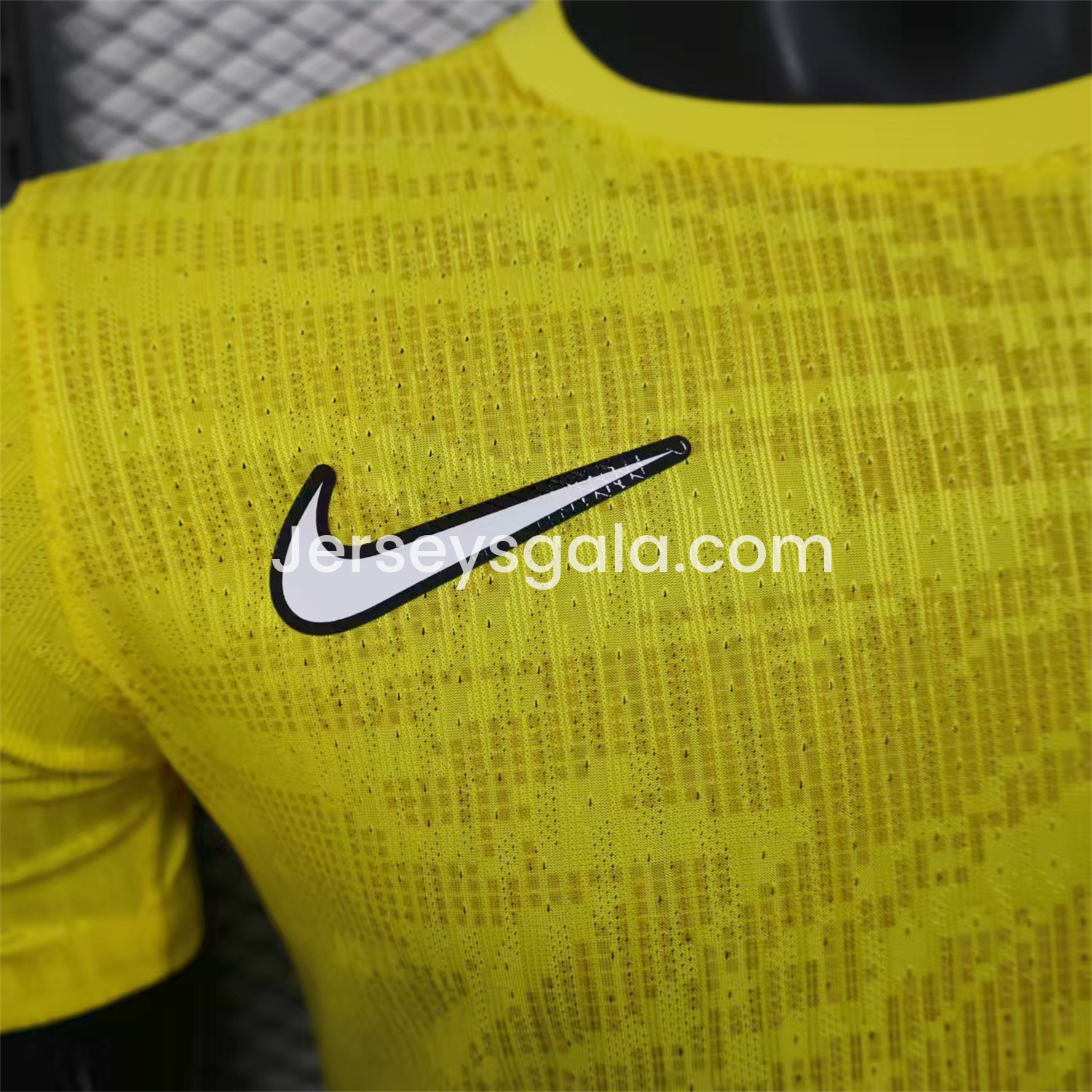 Al Ittihad Jeddah United 24-25 Pre-Match Yellow Jersey - Player Version - SOCCERDEALSHOP