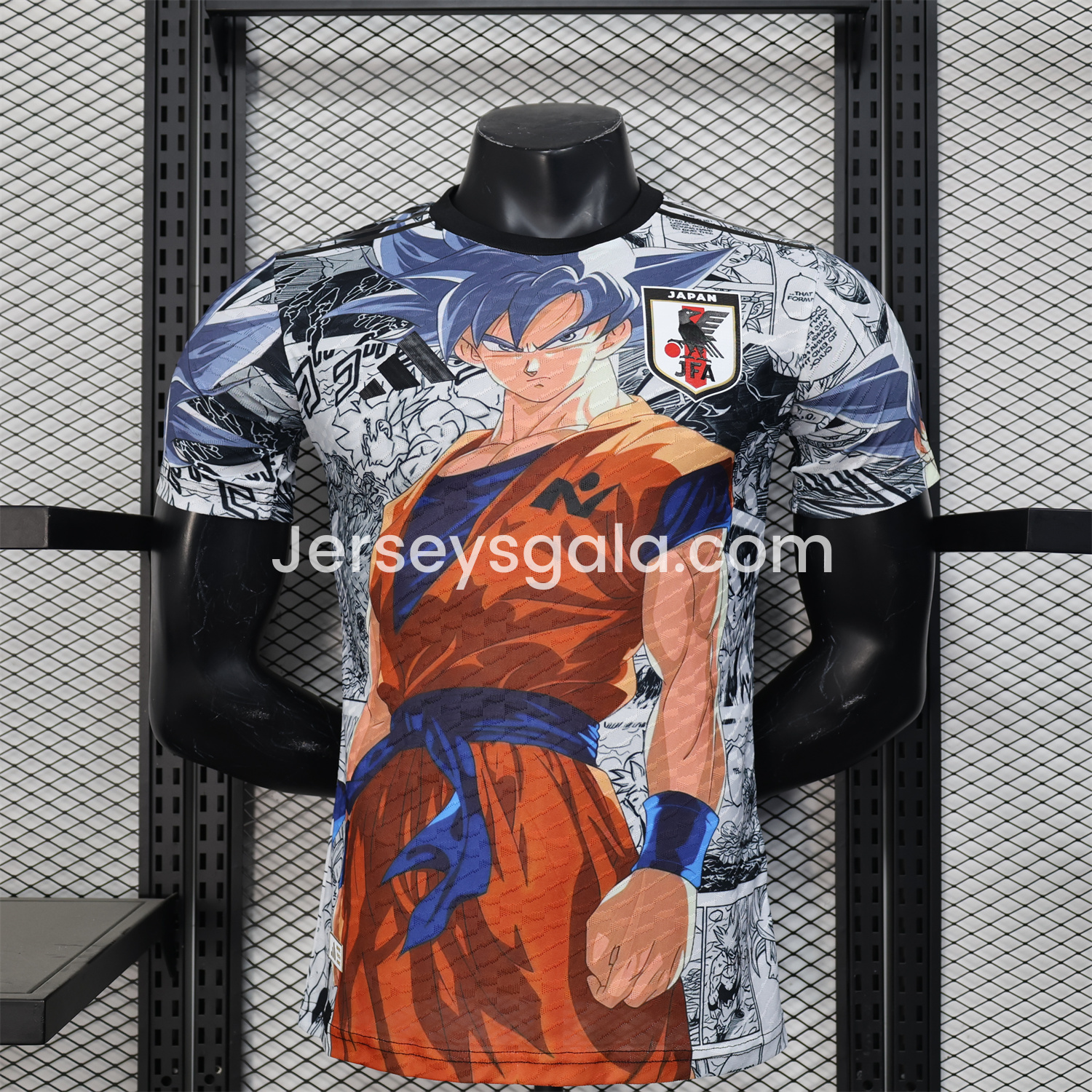 Japan 25-26 Orange Super Saiyan God Special Edition Jersey - Player Version - SOCCERDEALSHOP