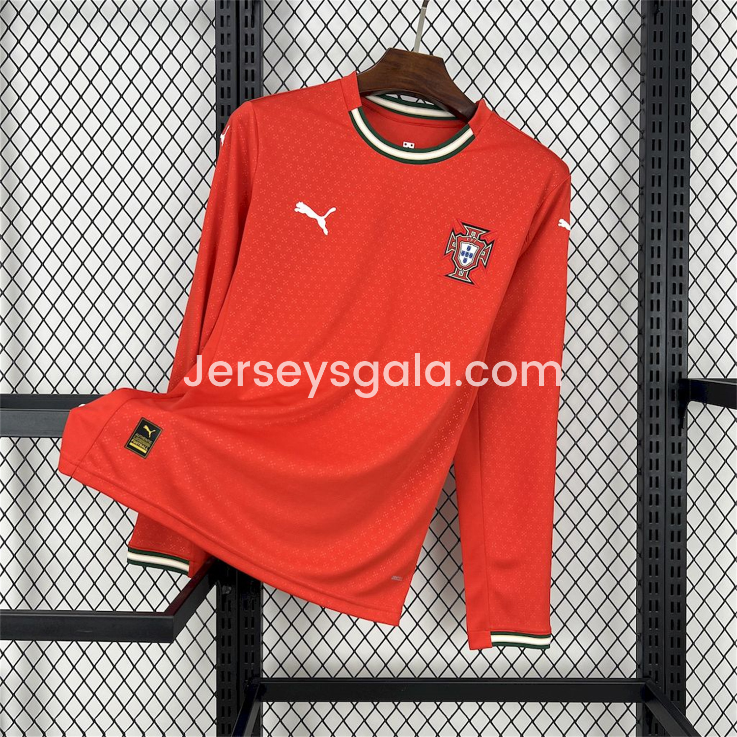 Portugal 2025-26 Home Long Sleeve Jersey - Fans Version - SOCCERDEALSHOP