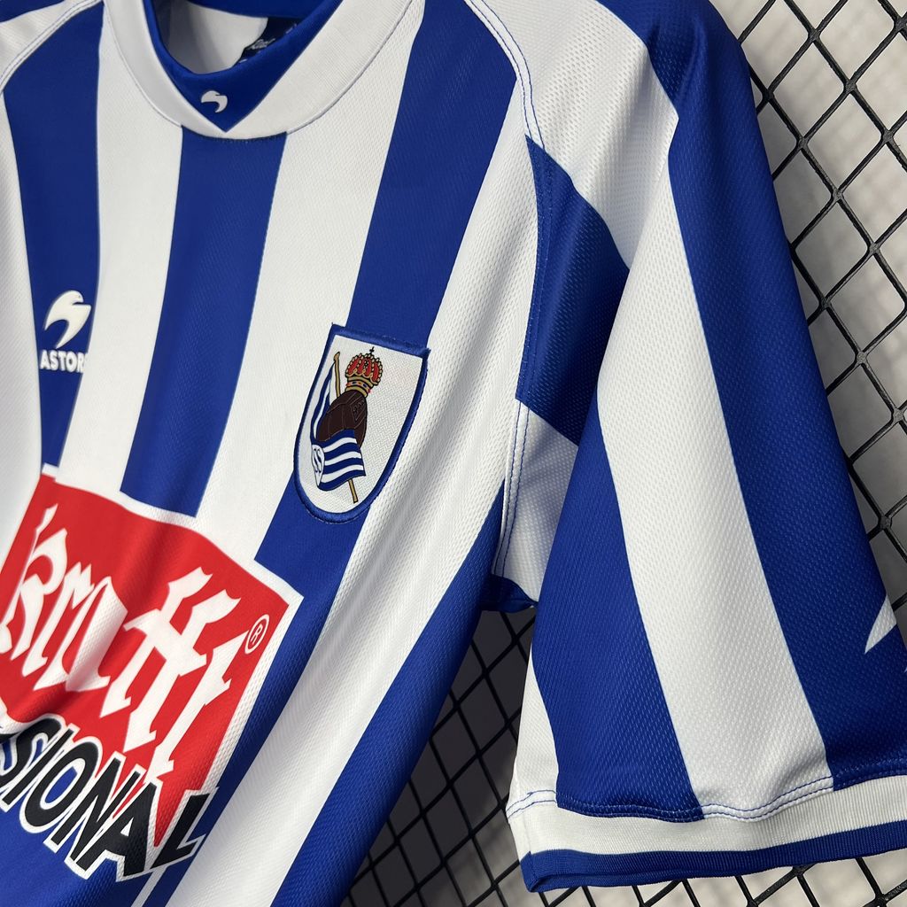 Retro Real Sociedad 2002-03 Home Jersey - SOCCERDEALSHOP