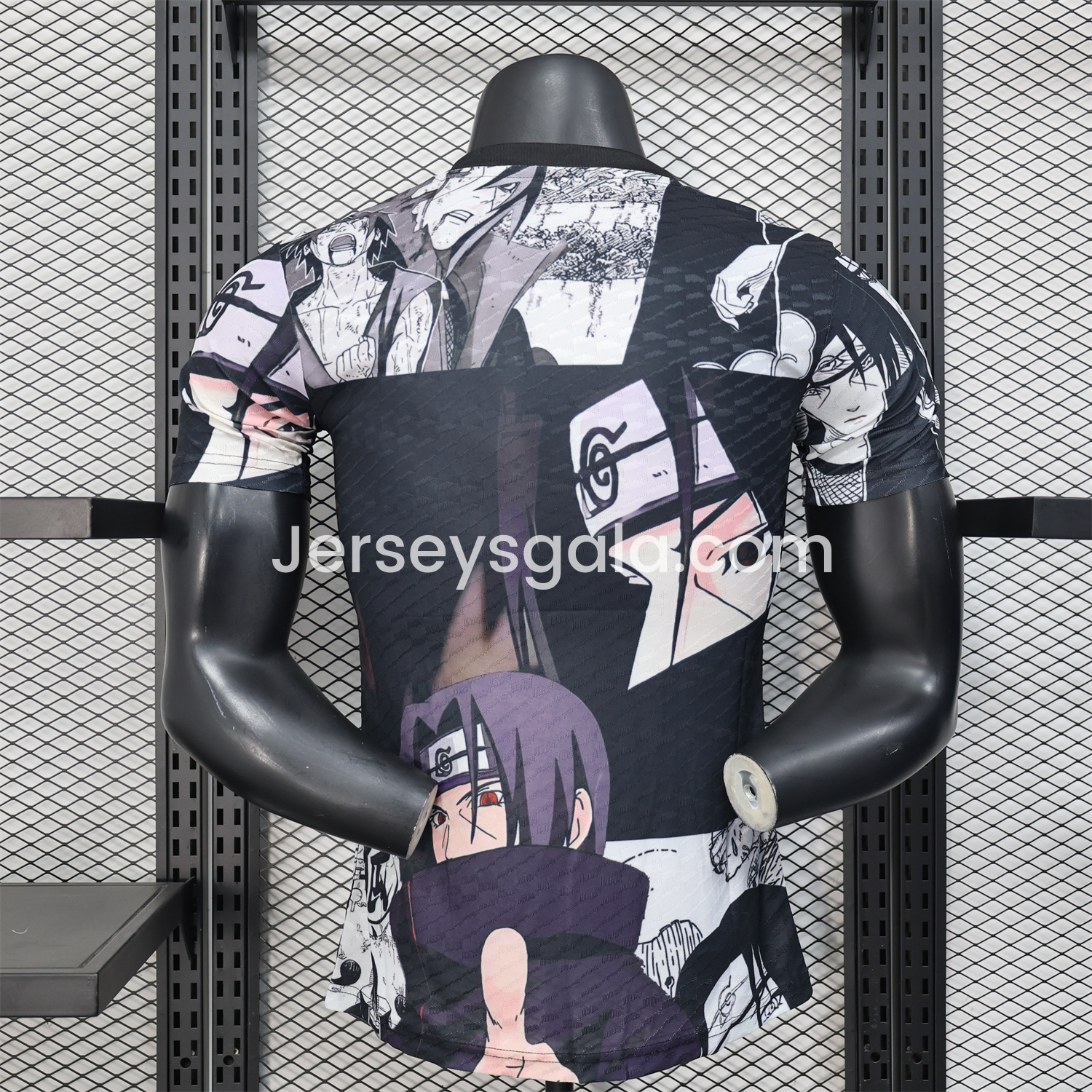 Japan 25-26 Uchiha Itachi Black & White Special Jersey - Player Version - SOCCERDEALSHOP