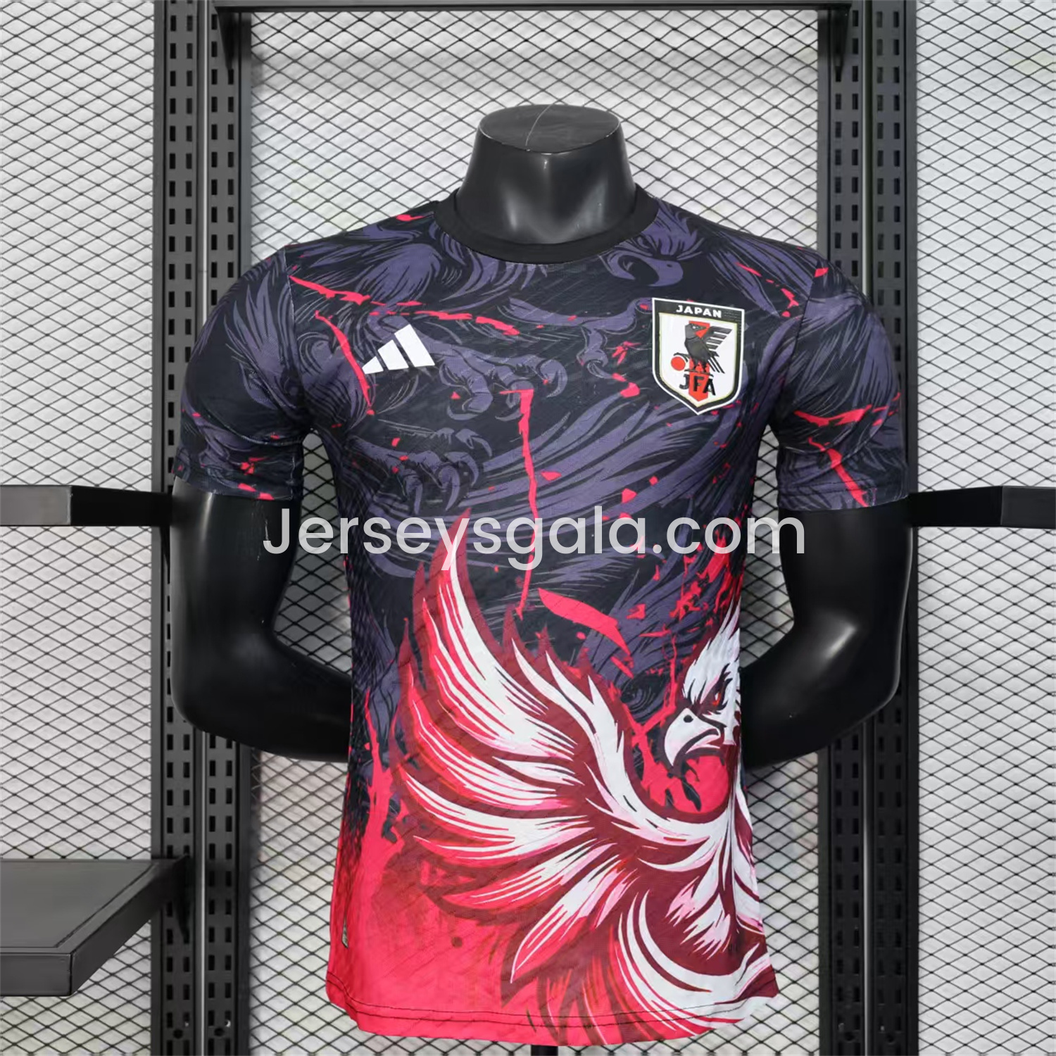 Japan 25-26 Firebird Special Edition Black Jersey - Player Version - SOCCERDEALSHOP