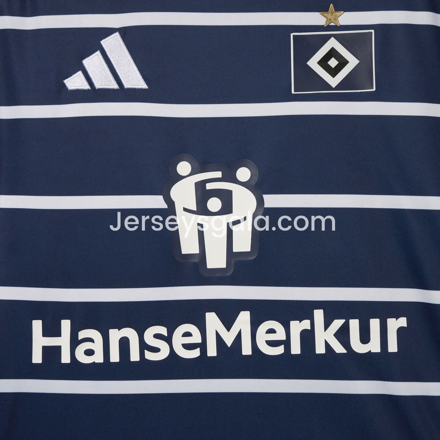 【Team Signatures Version】Hamburger SV 24-25 Away Jersey - Fans Version - SOCCERDEALSHOP