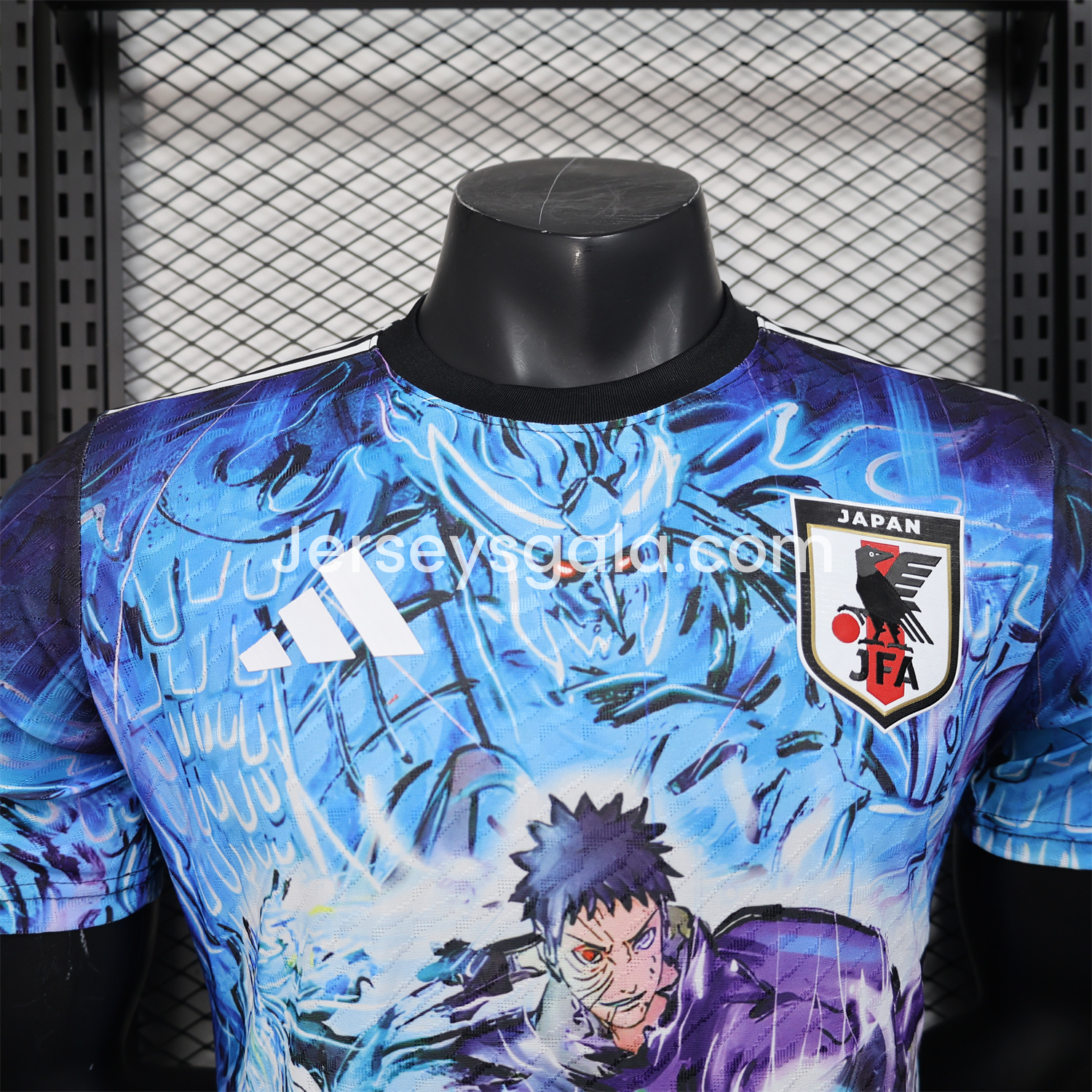 Japan 25-26 Kakashi and Obito Blue Special Jersey - Player Version - SOCCERDEALSHOP