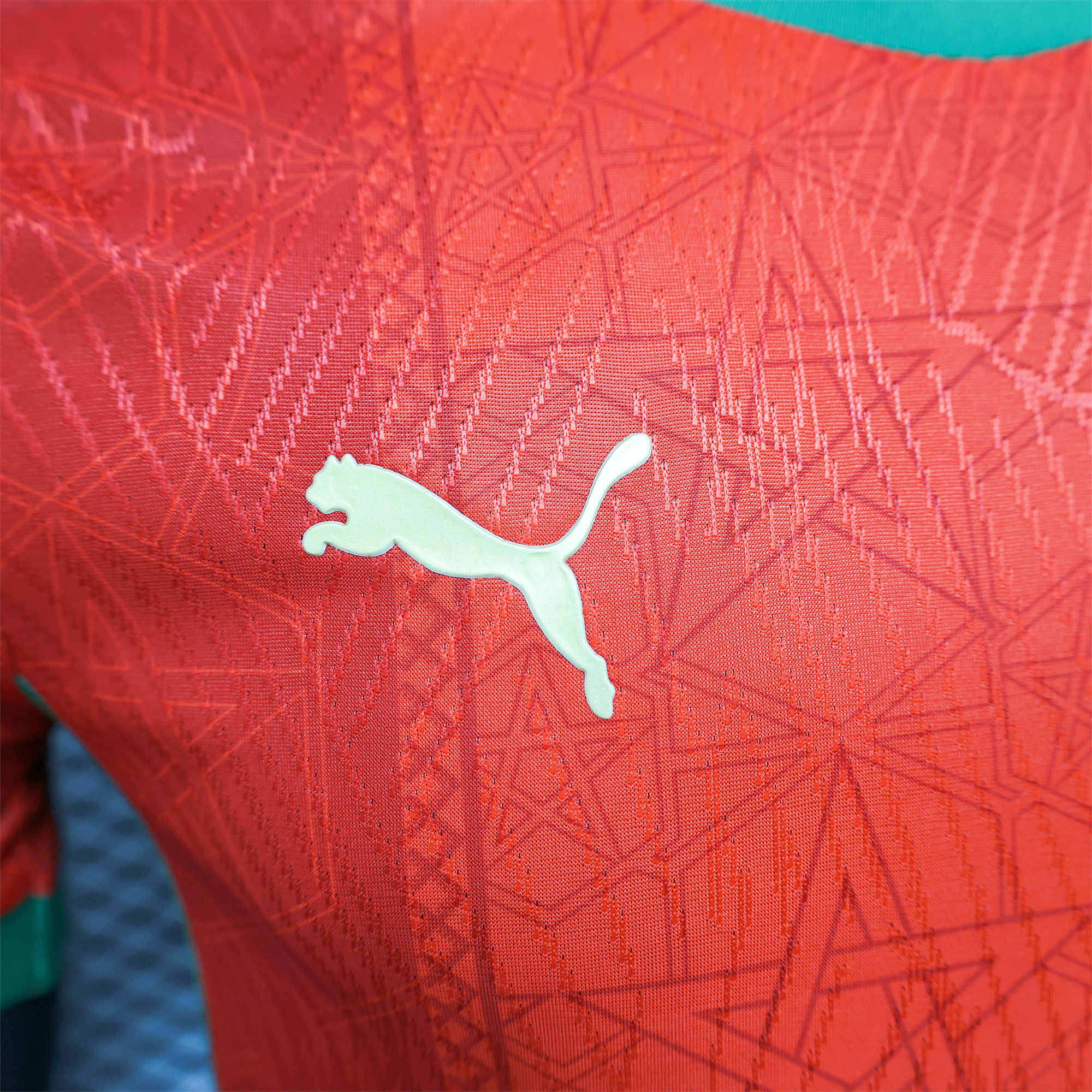 Morocco 24-25 Home Jersey - Player Version - SOCCERDEALSHOP