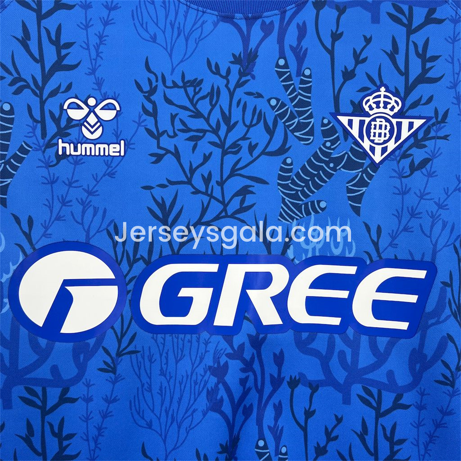 Real Betis 24-25 Blue GK Sustainability Jersey - Fans Version - SOCCERDEALSHOP