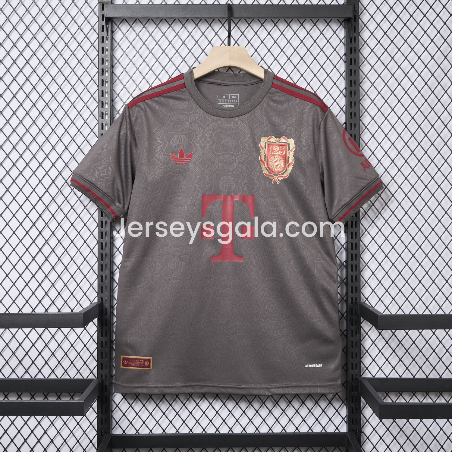Bayern Munich 2025 Grey 125th Anniversary Jersey - Fans Version - SOCCERDEALSHOP