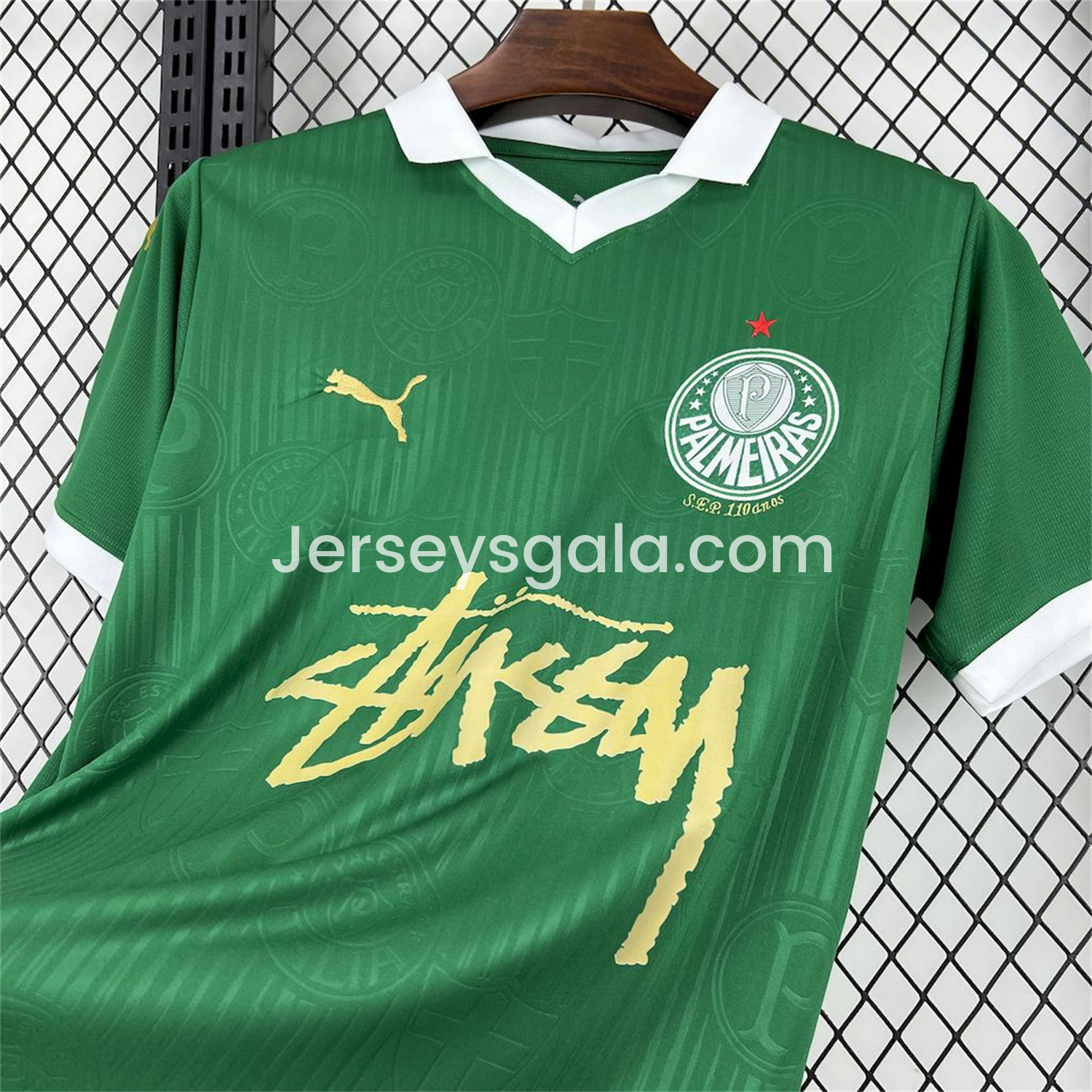 Palmeiras 24-25 X STUSSY Special Edition Jersey - Fans Version - SOCCERDEALSHOP