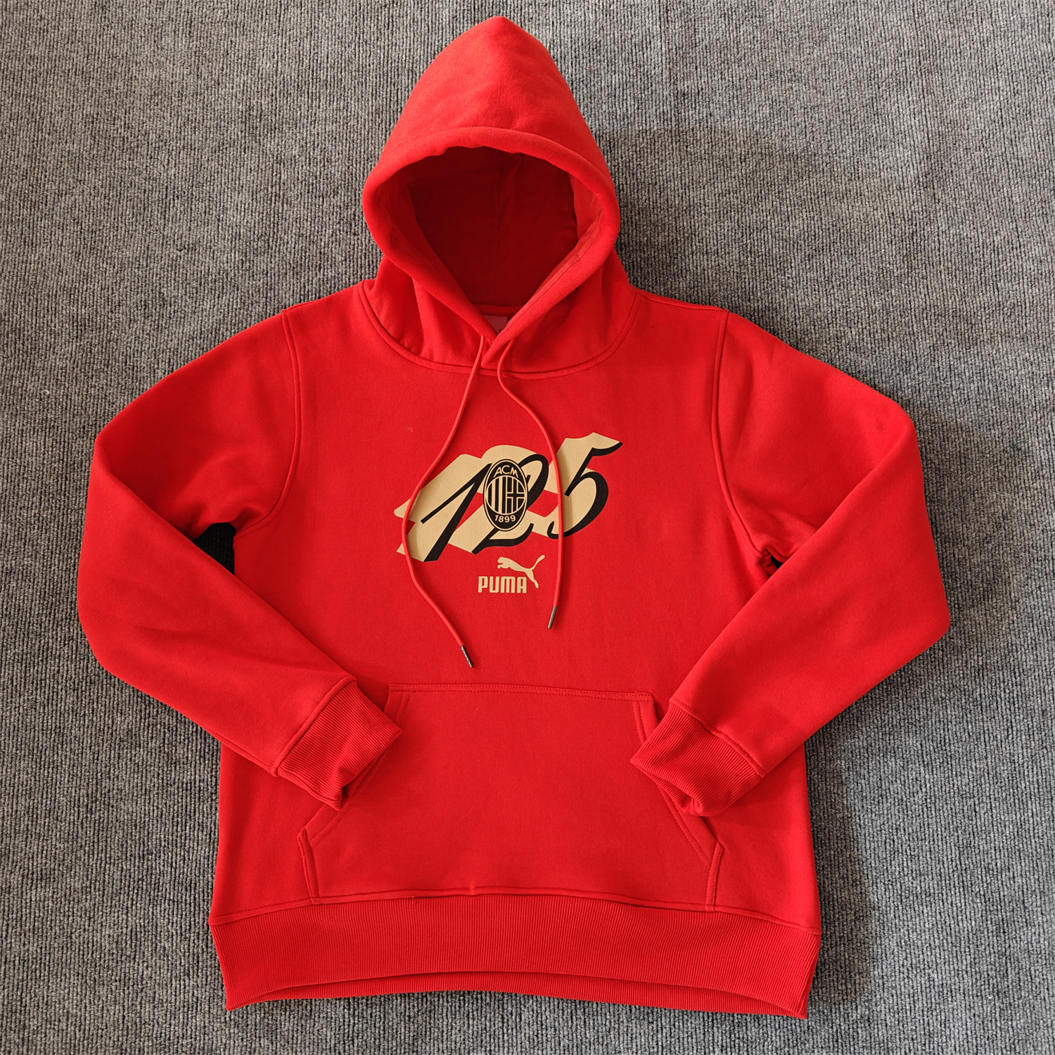 AC Milan 24-25 125th Anniversary Speical Hoodie - Red - SOCCERDEALSHOP