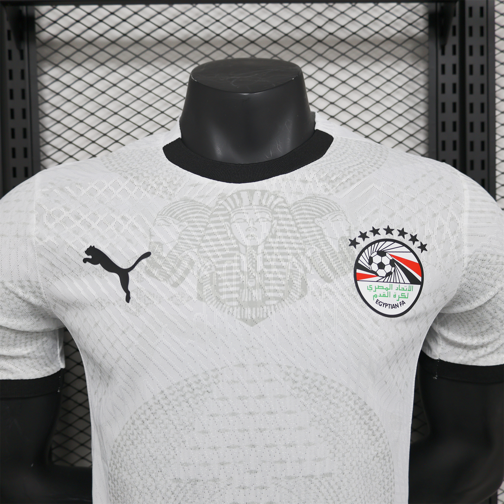Egypt 24-25 Away White Jersey - Player Version - SOCCERDEALSHOP