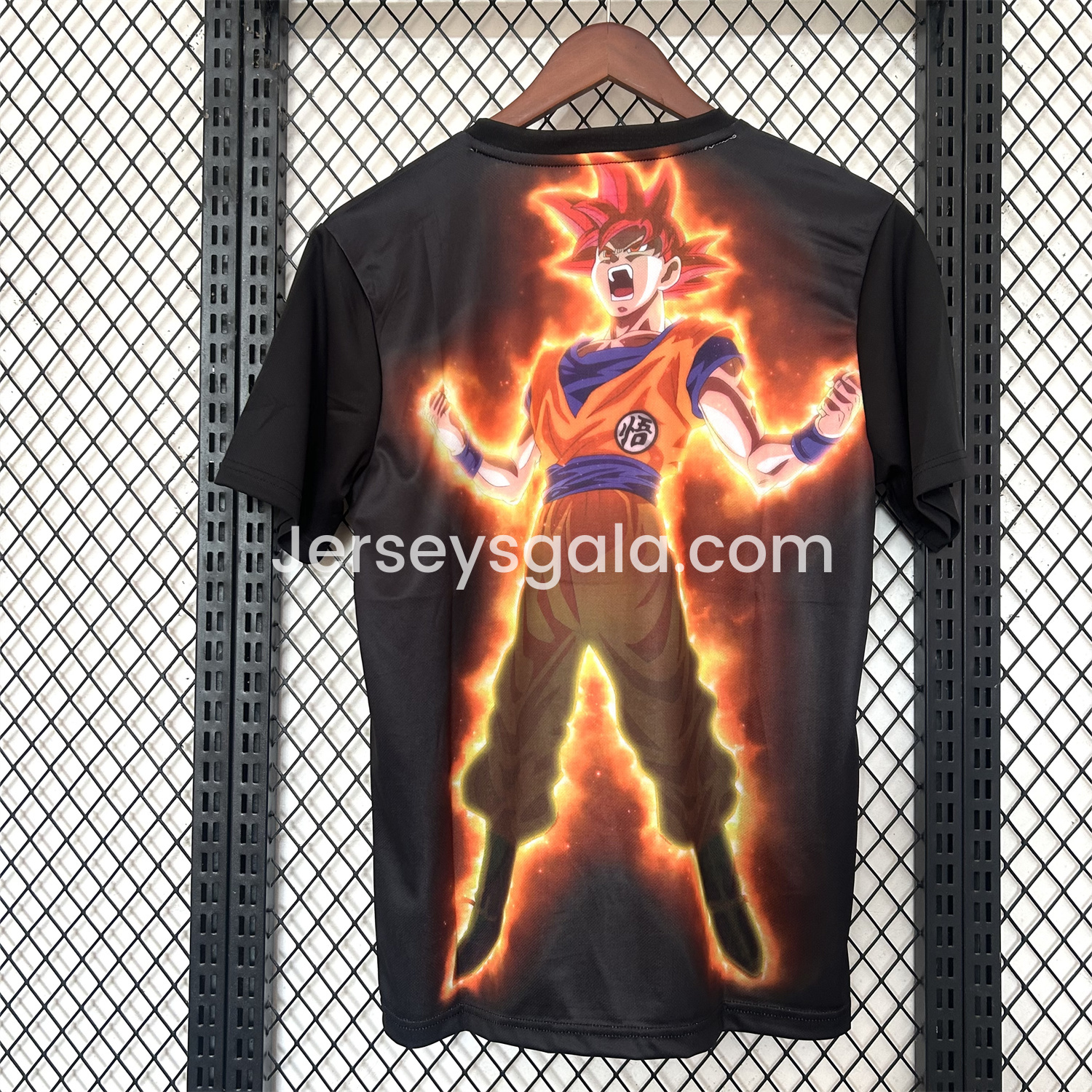 Japan 25-26 Red Hair Son Goku Black Special Edition Jersey - Fans Version - SOCCERDEALSHOP