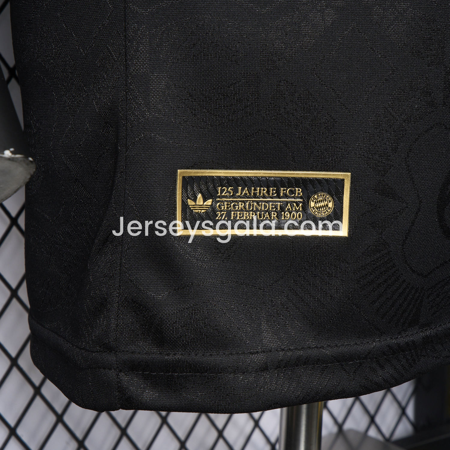 Bayern Munich 2025 Black 125th Anniversary Jersey - Player Version - SOCCERDEALSHOP