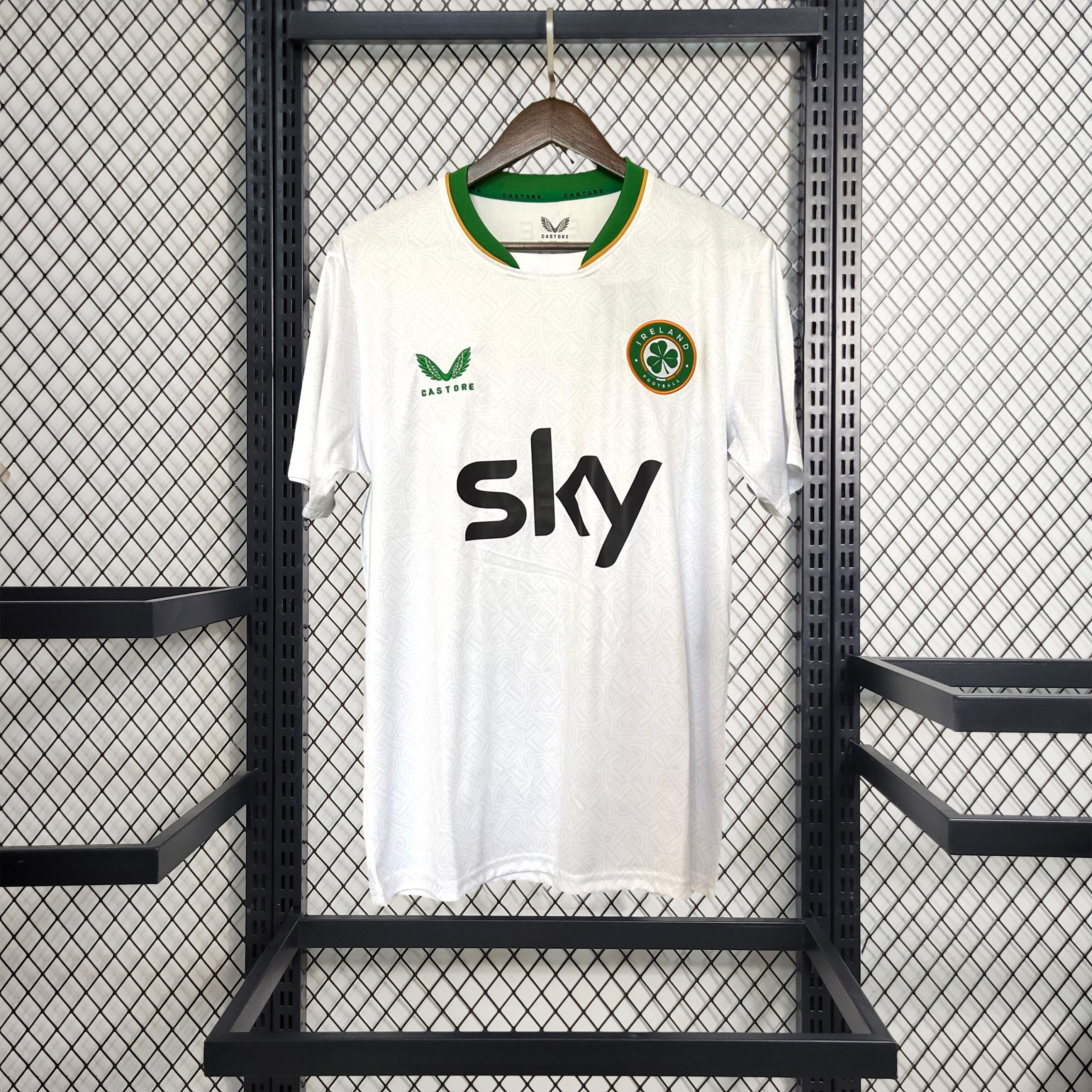 Ireland 2024 Away Jersey - Fans Version (with SKY patch) - SOCCERDEALSHOP