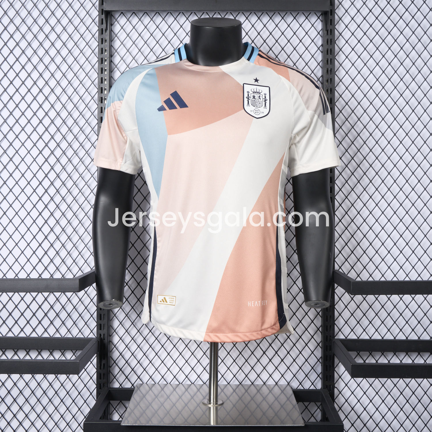 Spain 2025 Women's Team Away Jersey - Men's Player Version - SOCCERDEALSHOP