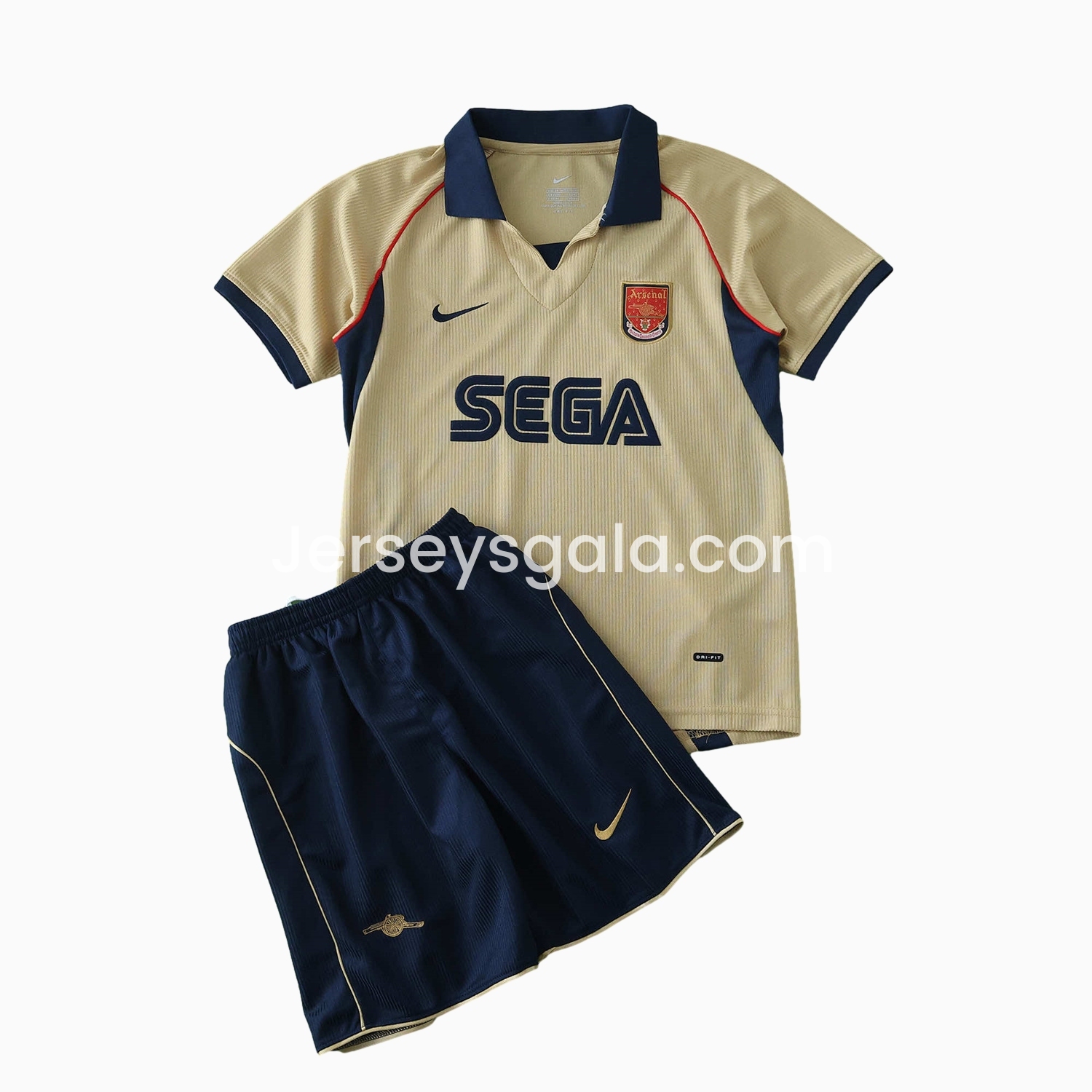 Retro Arsenal 2001-02 Away Kids Kit - SOCCERDEALSHOP