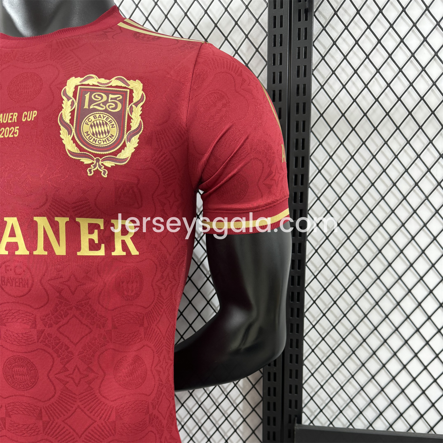 Bayern Munich 2025 125th Anniversary Beckenbauer Cup Jersey - Player Version - SOCCERDEALSHOP