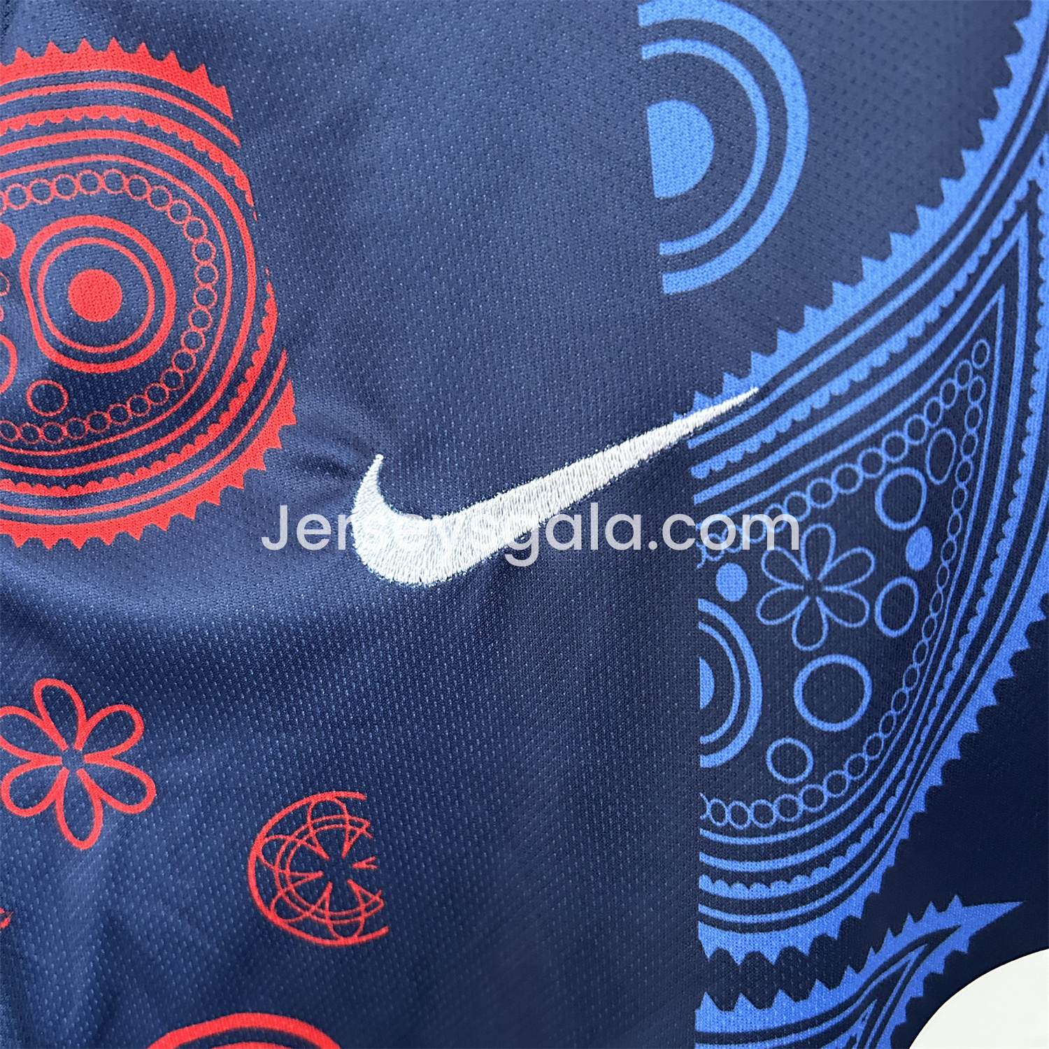 B.A.R.S.A 25-26 Paisley Patterns Blue Special Edition Jersey - Fans Version - SOCCERDEALSHOP