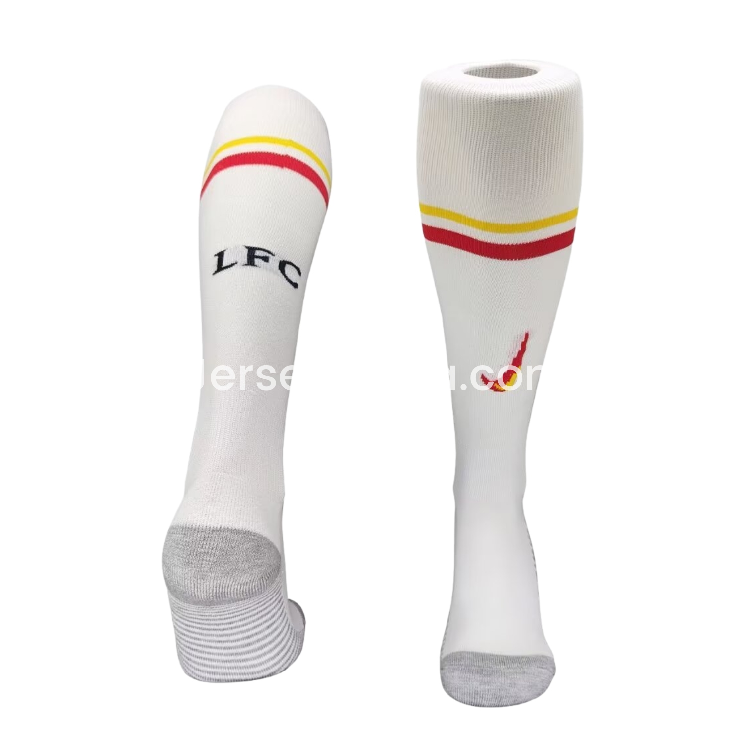 Liver.pool 24-25 Third Socks - White - SOCCERDEALSHOP