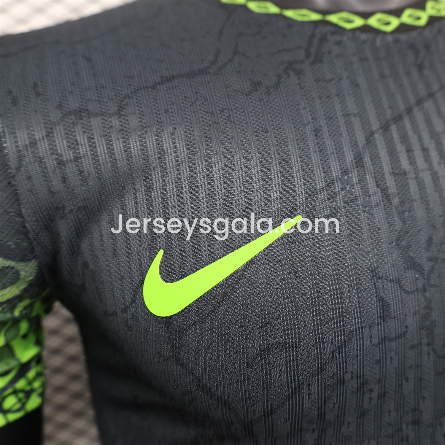 Brazil 2025 Green Fire Black Special Edition Jersey - Player Version - SOCCERDEALSHOP
