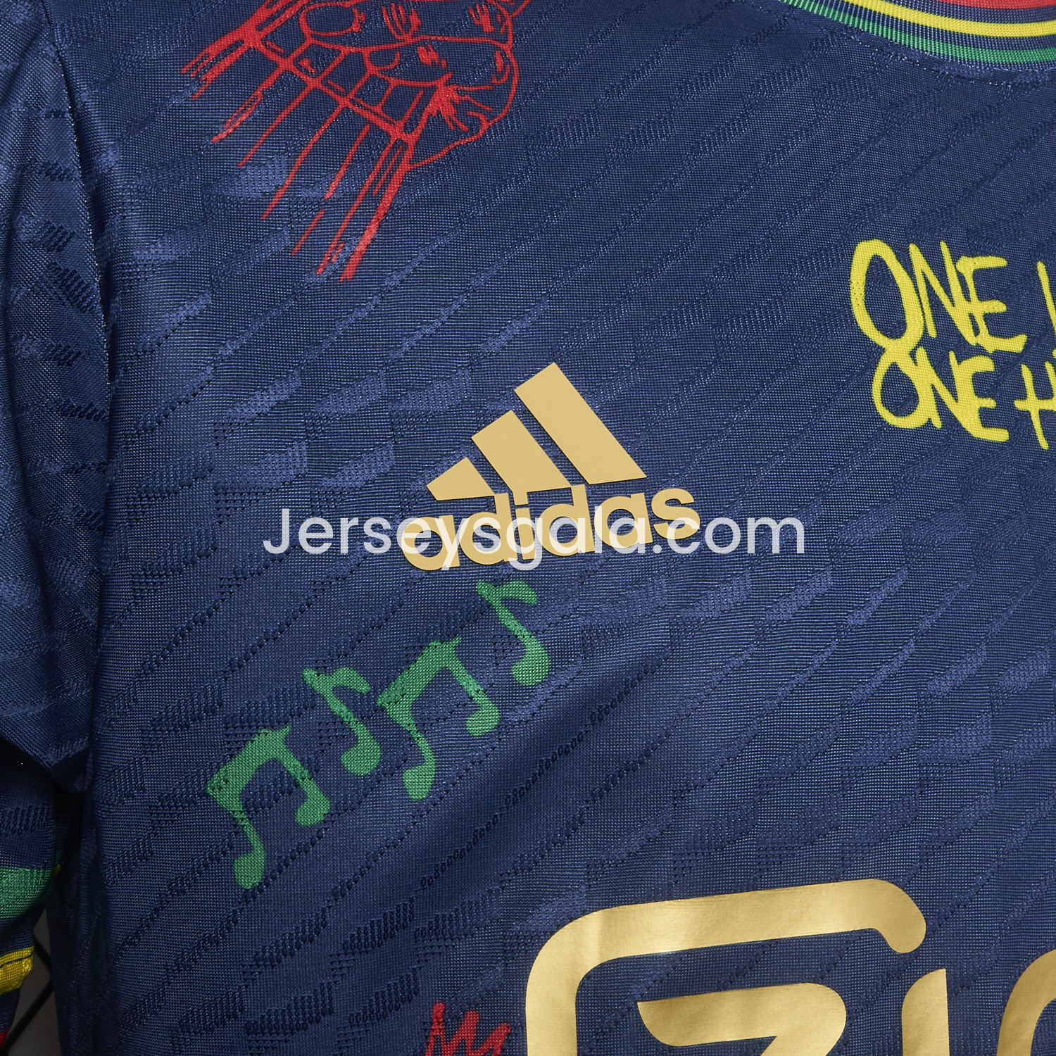 Ajax x B-O-B Marly 2025-26 40th Blue Special Edition Jersey - Player Version - SOCCERDEALSHOP