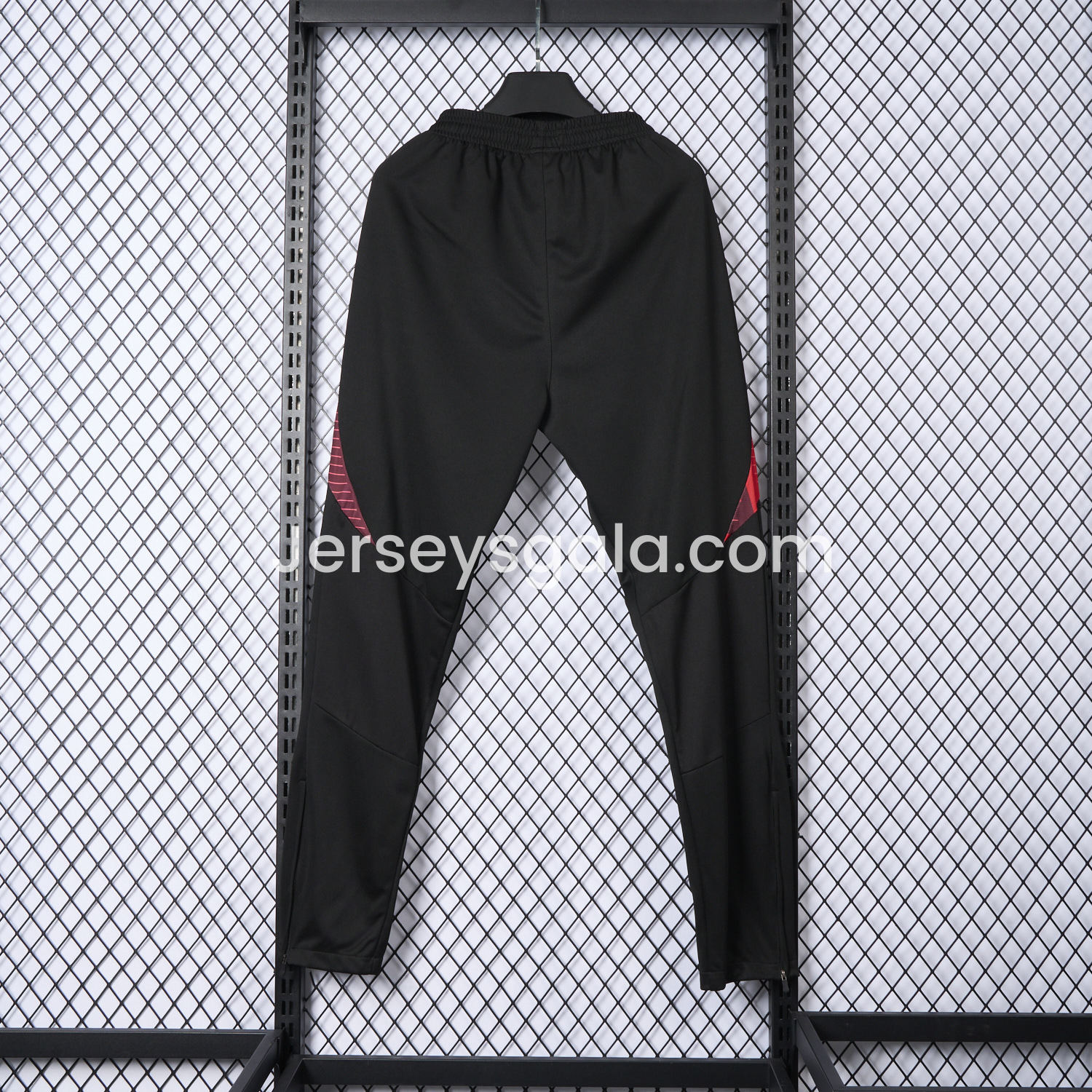 Olympique Lyonnais Lyon 24-25 Black Training Pants - Player Version - SOCCERDEALSHOP