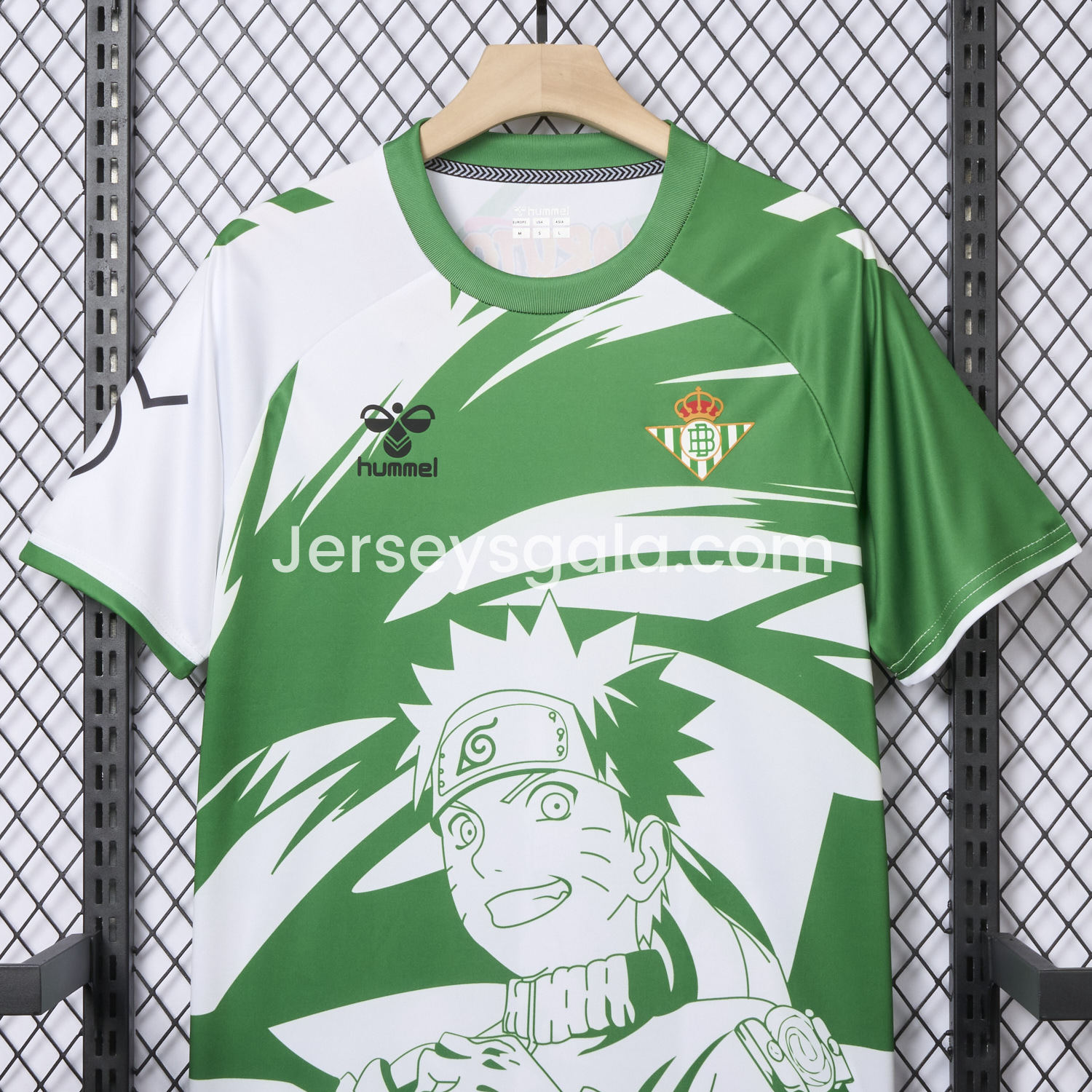 Real Betis 25-26 NARUTO Special Edition Jersey - Fans Version - SOCCERDEALSHOP