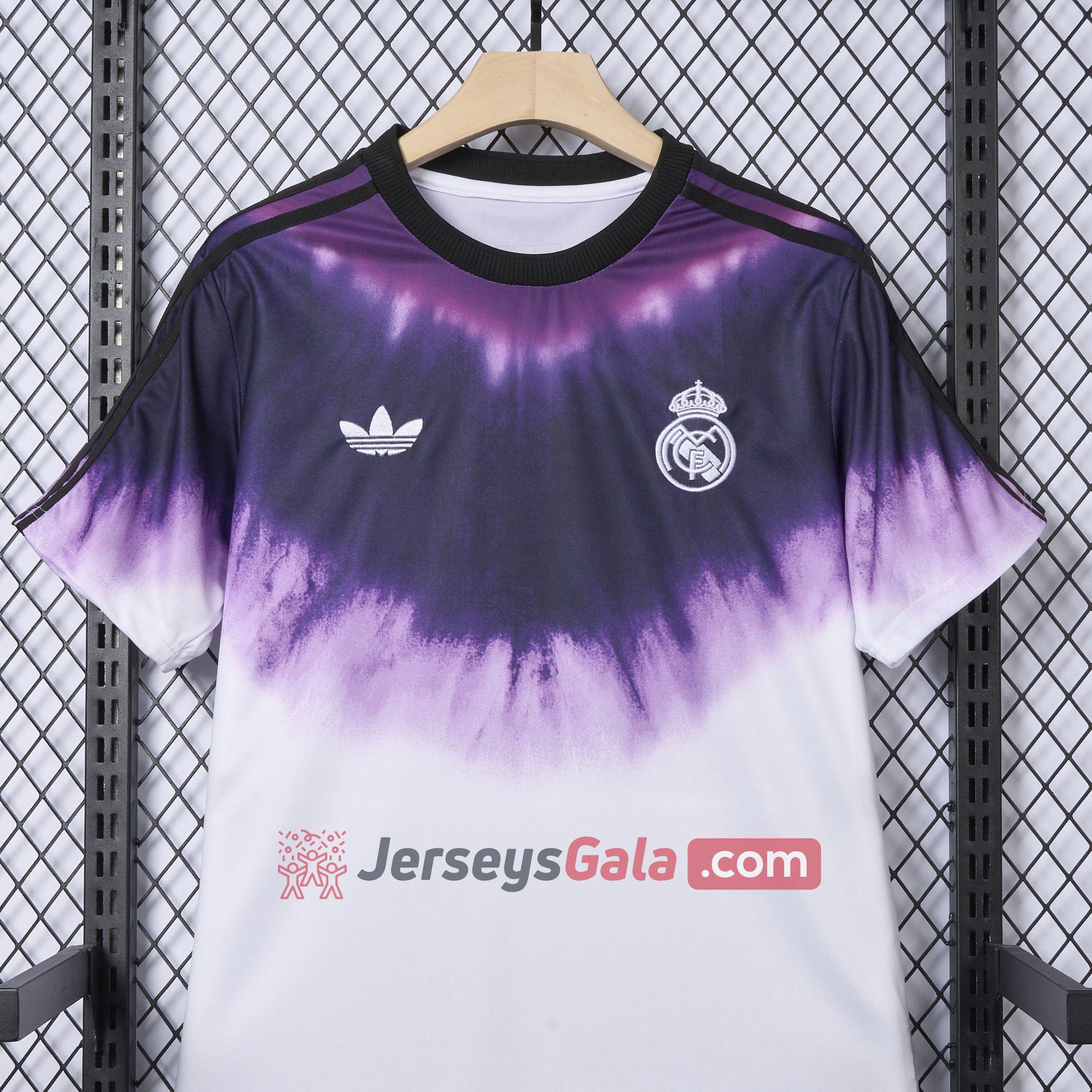 Real Madrid 24-25 White & Purple Spring Festival Special Edition Jersey - Fans Version - SOCCERDEALSHOP