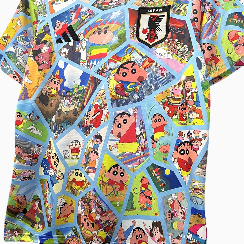 Japan 23-24 Crayon Shin-chan Special Edition Jersey - Fans Version - SOCCERDEALSHOP