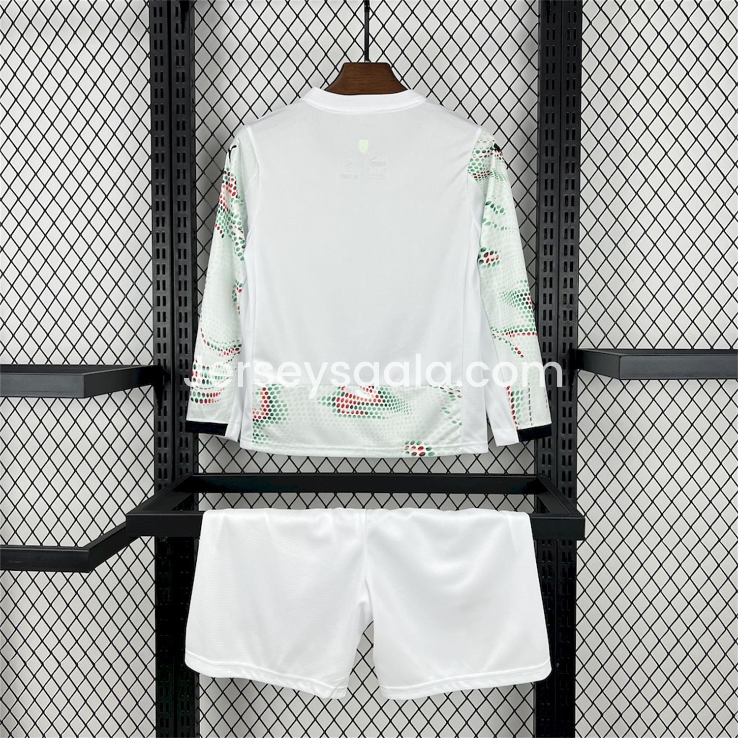 Portugal 2025-26 Away Long Sleeves Kids Kit - SOCCERDEALSHOP