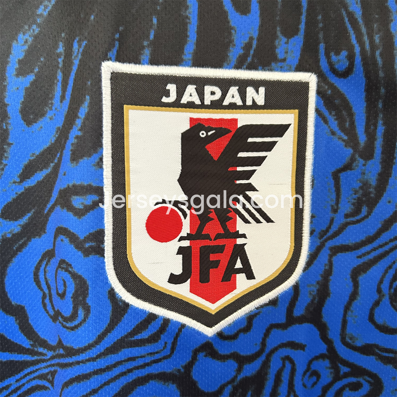 Japan 25-26 Y-3 Blue Flame Black Special Jersey - Fans Version - SOCCERDEALSHOP