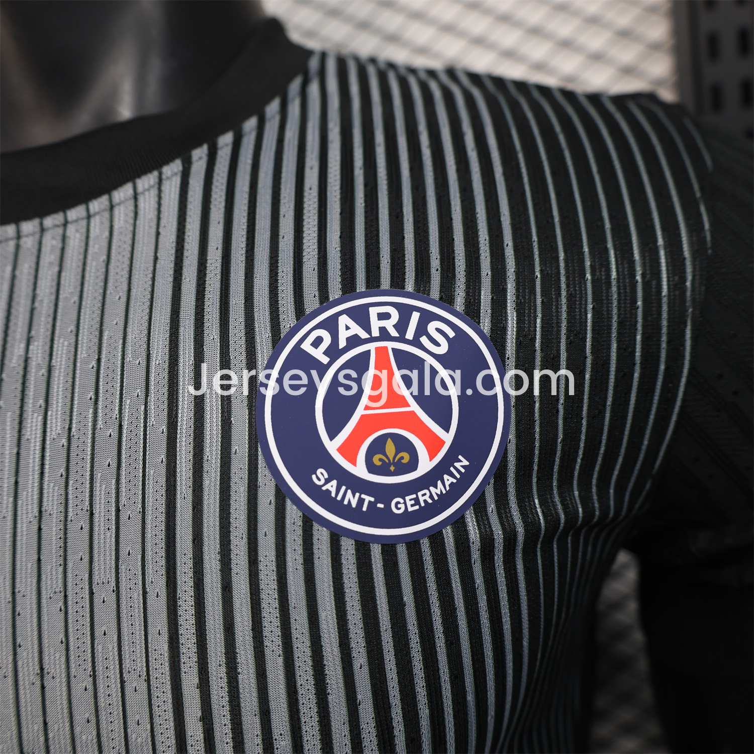 Paris Saint-Germain PSG 25-26 Black GK Goalkeeper Unsponsored Jersey - Player Version - SOCCERDEALSHOP