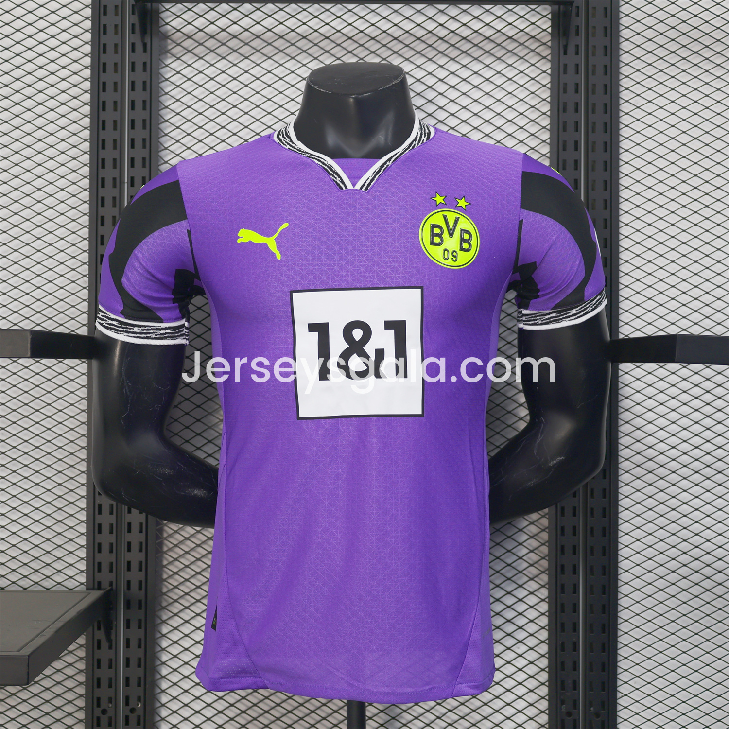 Dortmund 24-25 Purple Goalkeeper Special Edition Jersey - Player Version - SOCCERDEALSHOP