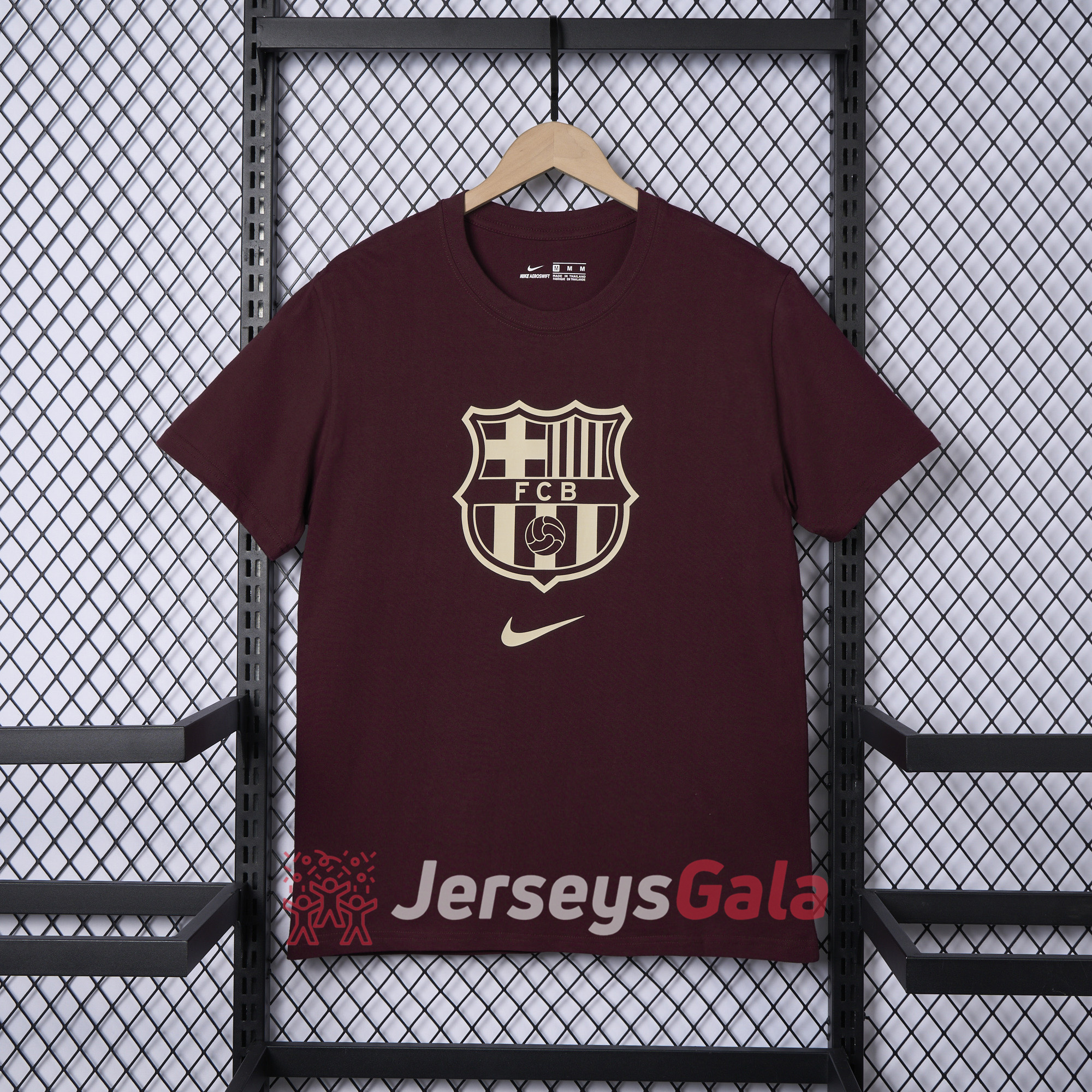 B.A.R.S.A 24-25 Red Big LOGO T-Shirt - SOCCERDEALSHOP