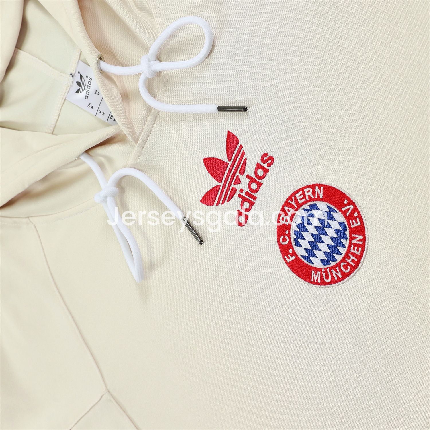 Bayern Munich 24-25 Originals LFSTLR Training Hoodie Set - Beige - SOCCERDEALSHOP