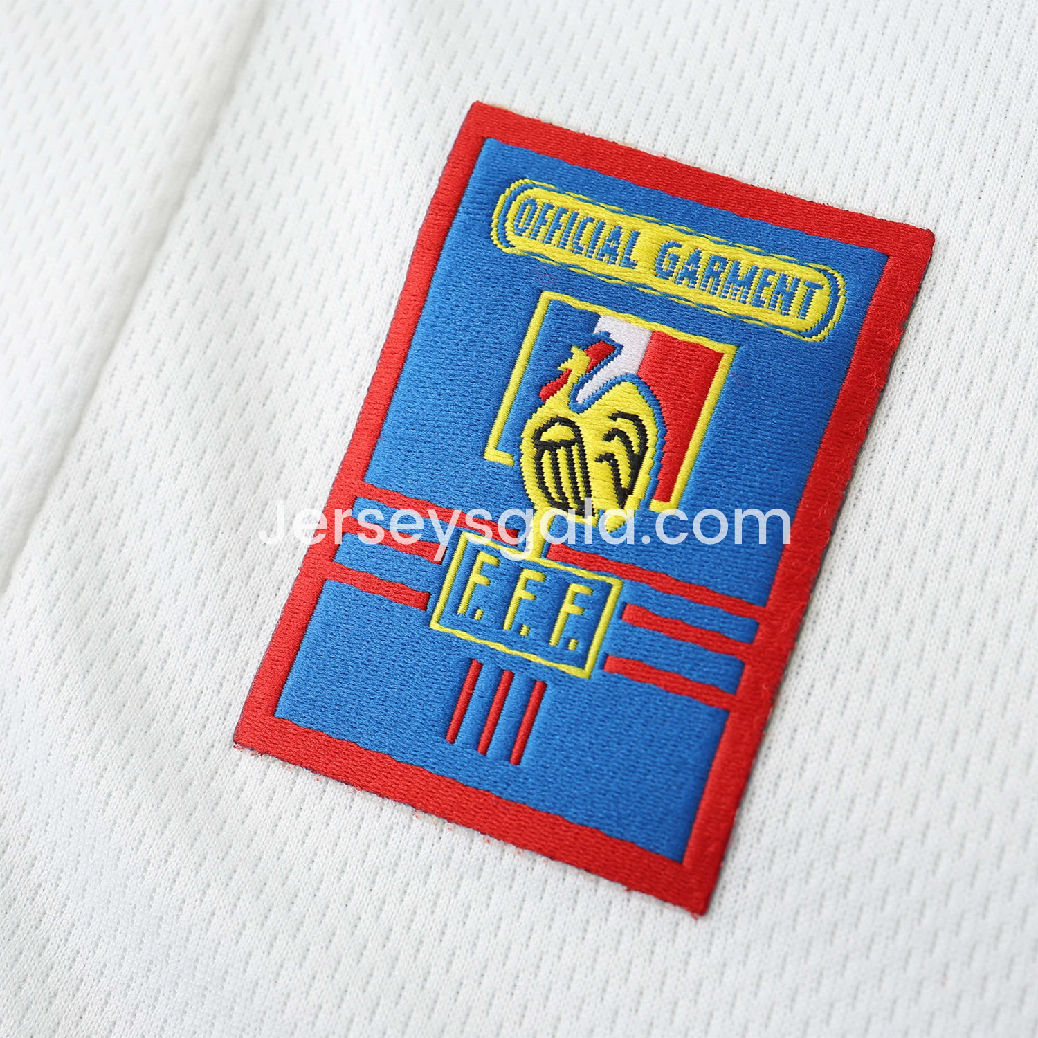 Retro France 1998 Away Long Sleeves Jersey (with 1998 World Cup mark on right chest) - SOCCERDEALSHOP