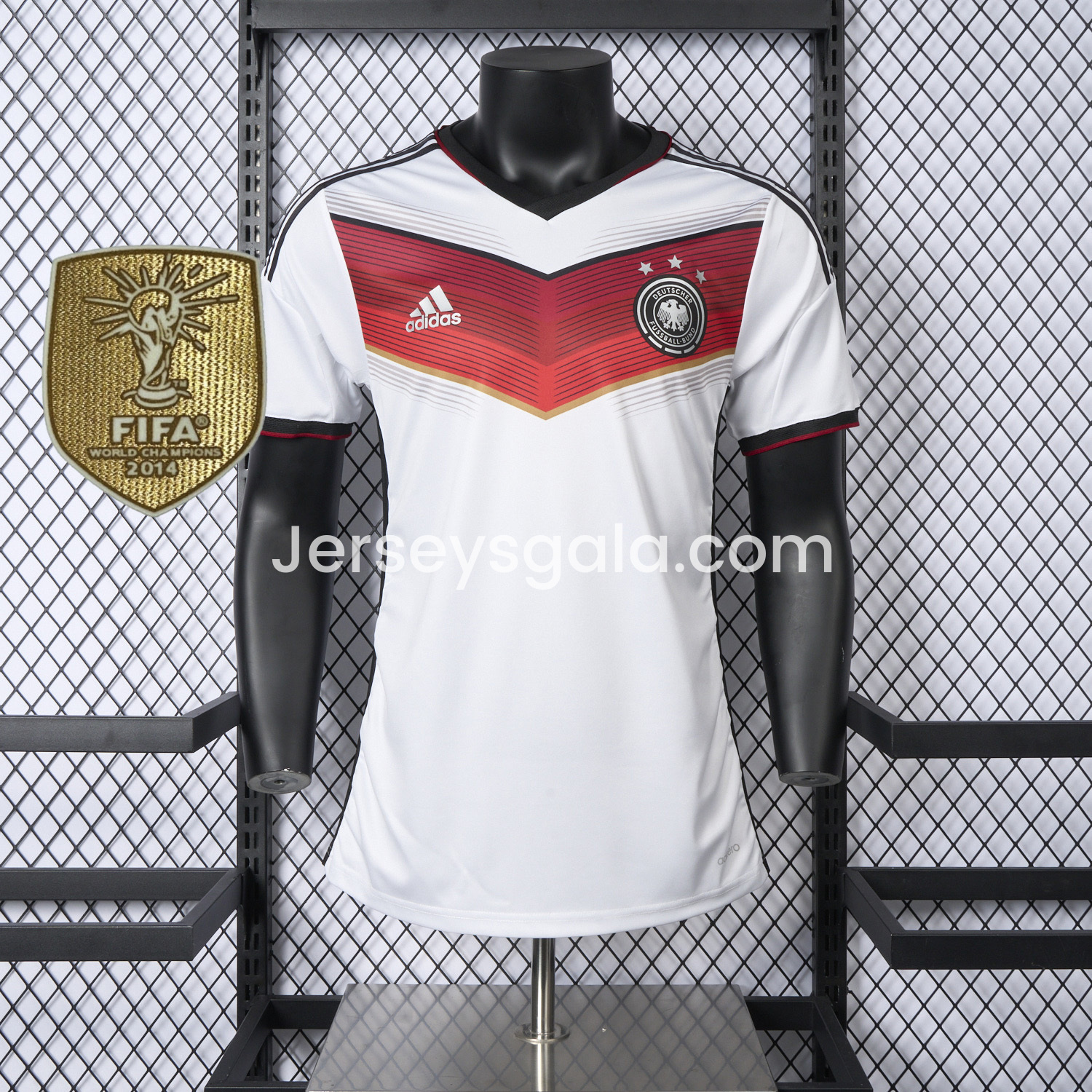 Retro Germany 2014 Home Jersey - Player Version - SOCCERDEALSHOP