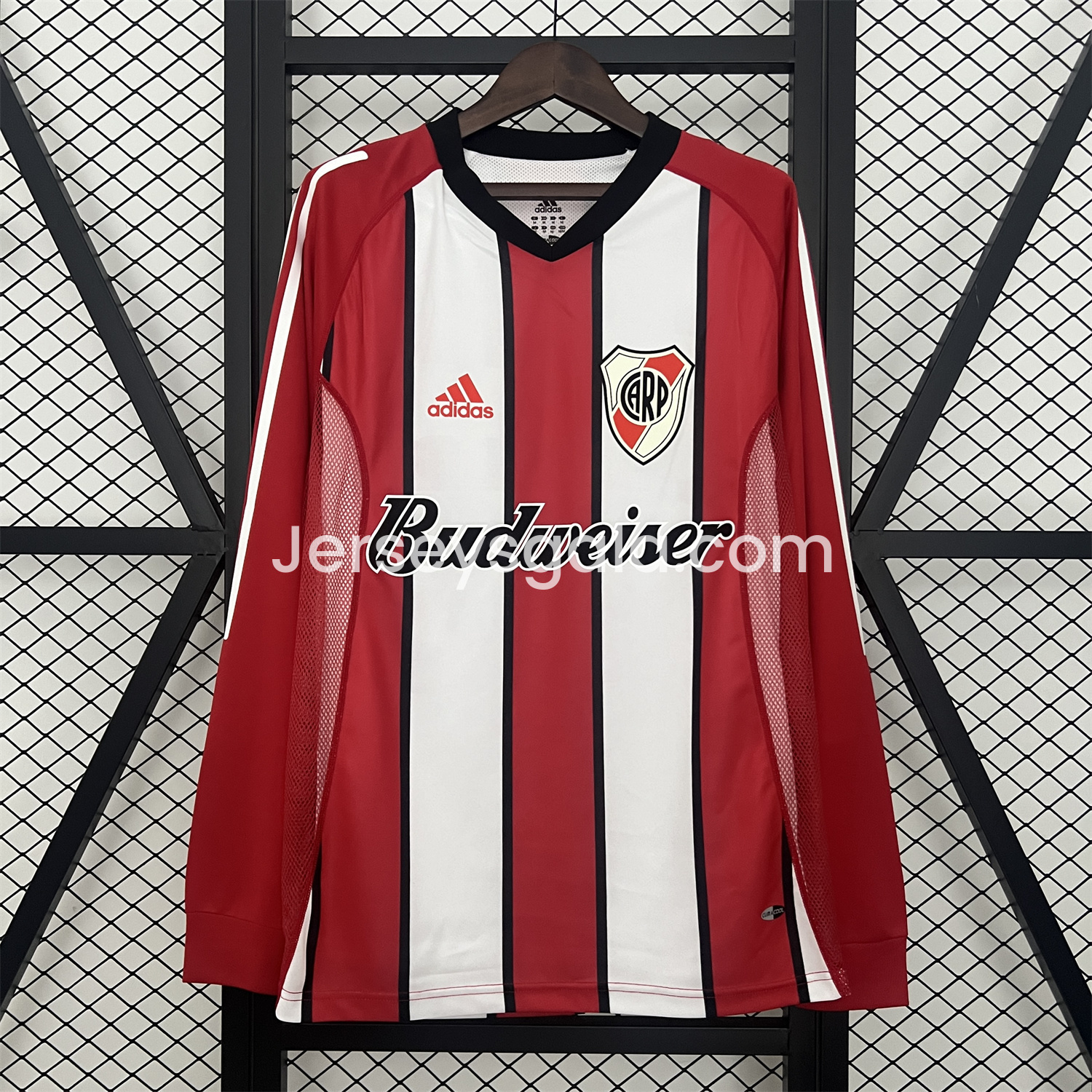 Retro River Plate 2003-04 Away Long Sleeves Jersey - SOCCERDEALSHOP