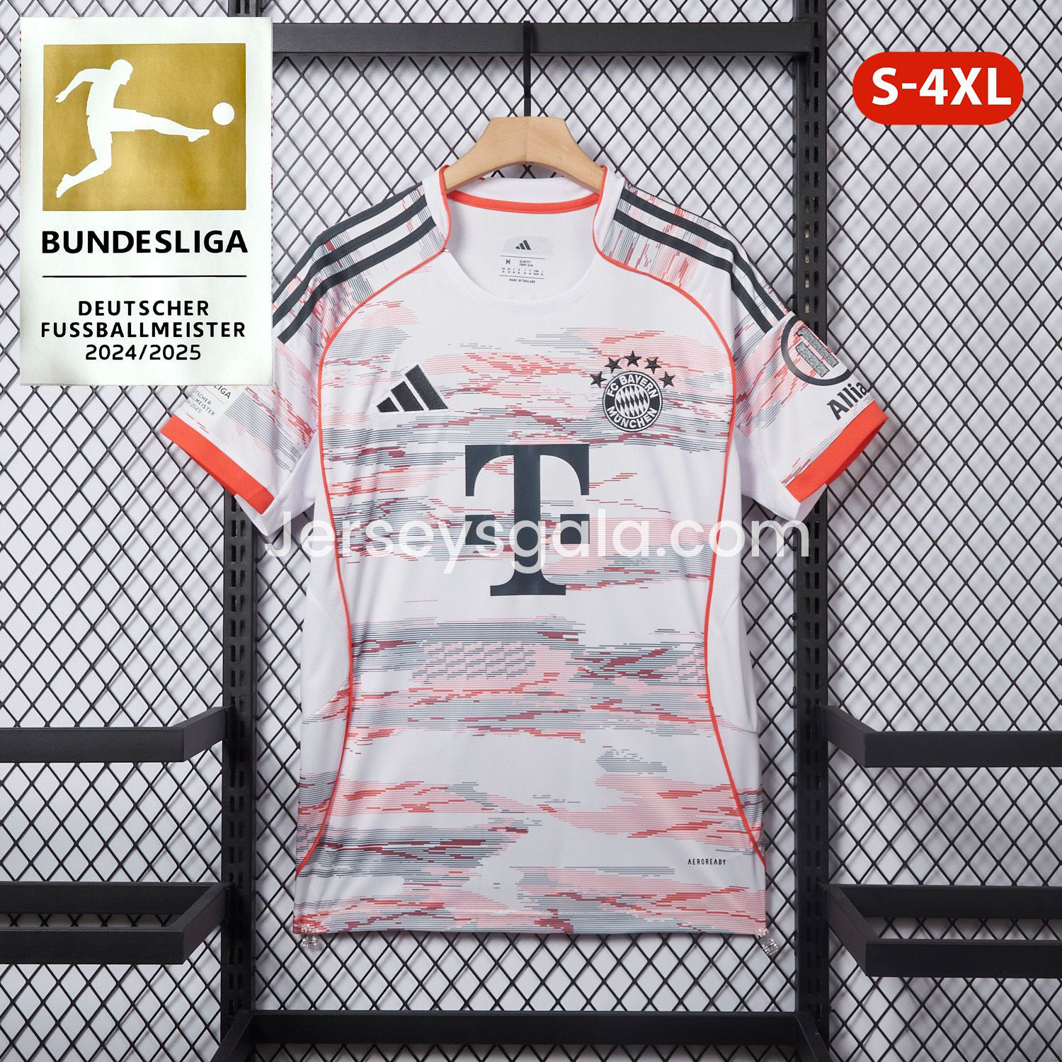 Bayern Munich 25-26 Away Jersey - Fans Version - SOCCERDEALSHOP
