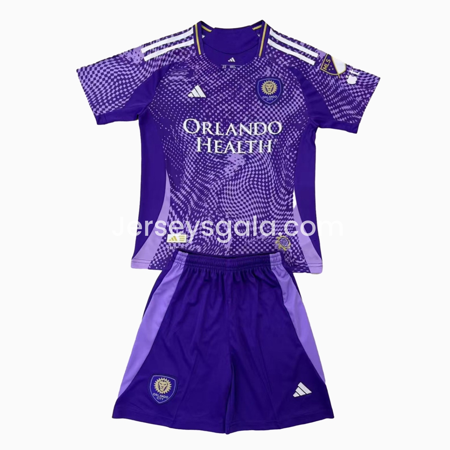 Orlando City 25-26 Home Men's Adult Jersey Set - Fans Version - SOCCERDEALSHOP